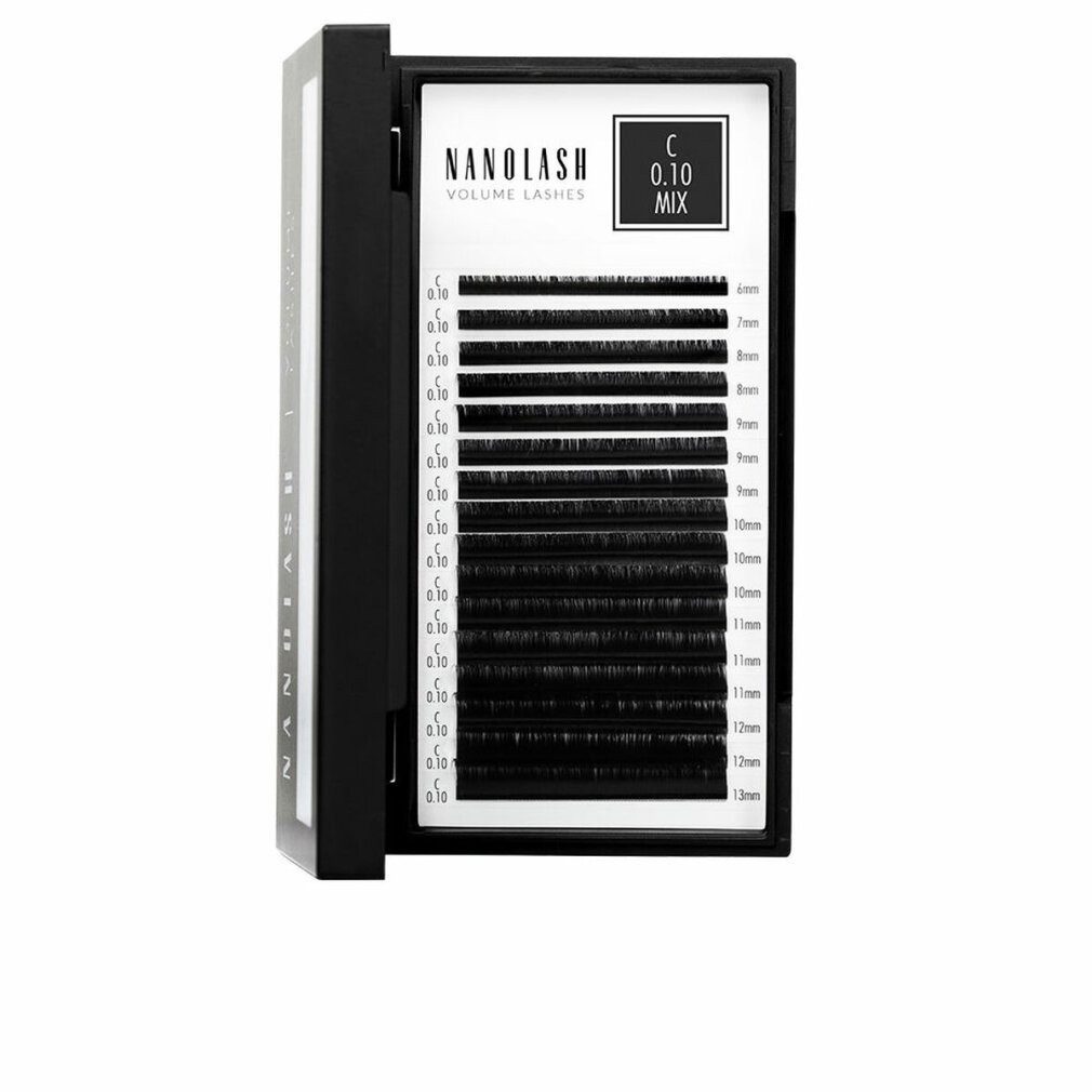 Nanolash Einzelwimpern VOLUME LASHES falsche Wimpern 0.10 C #6-13 mm 1 u