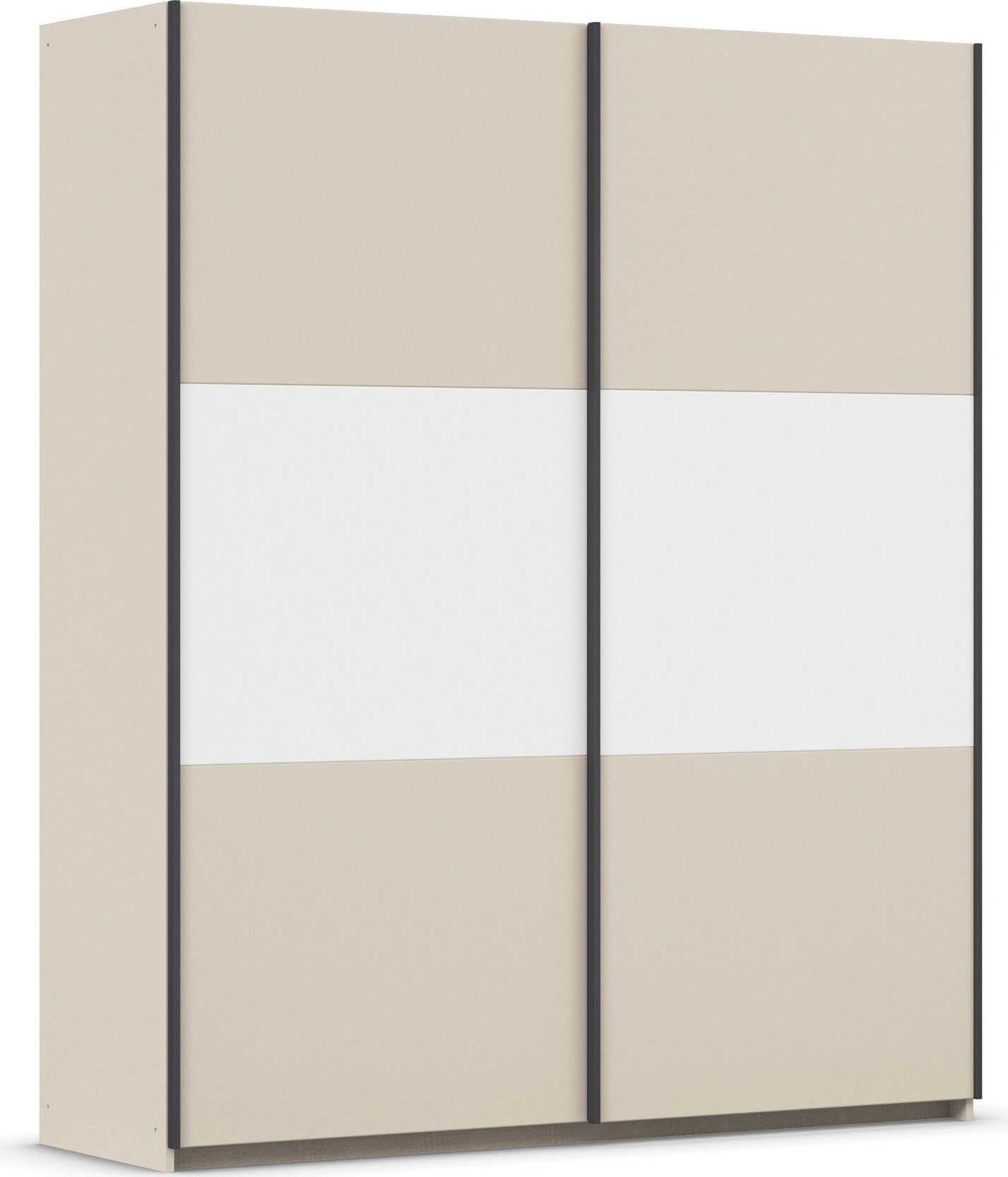 rauch Schwebetürenschrank Kleiderschrank Schrank Garderobe Garderobenschrank Wäscheschrank NEO (3 verschiedene Ausstattungen BASIC/CLASSIC/PREMIUM (inkl. SOFT-CLOSE) mit großzügigem Stauraum und vielfältigen Farbkombinationen