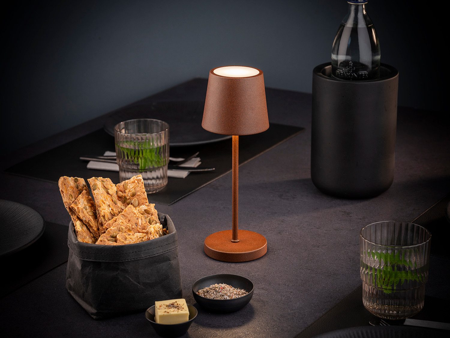 APS LED Tischleuchte "MERLE MINI" Kabellose günstig online kaufen
