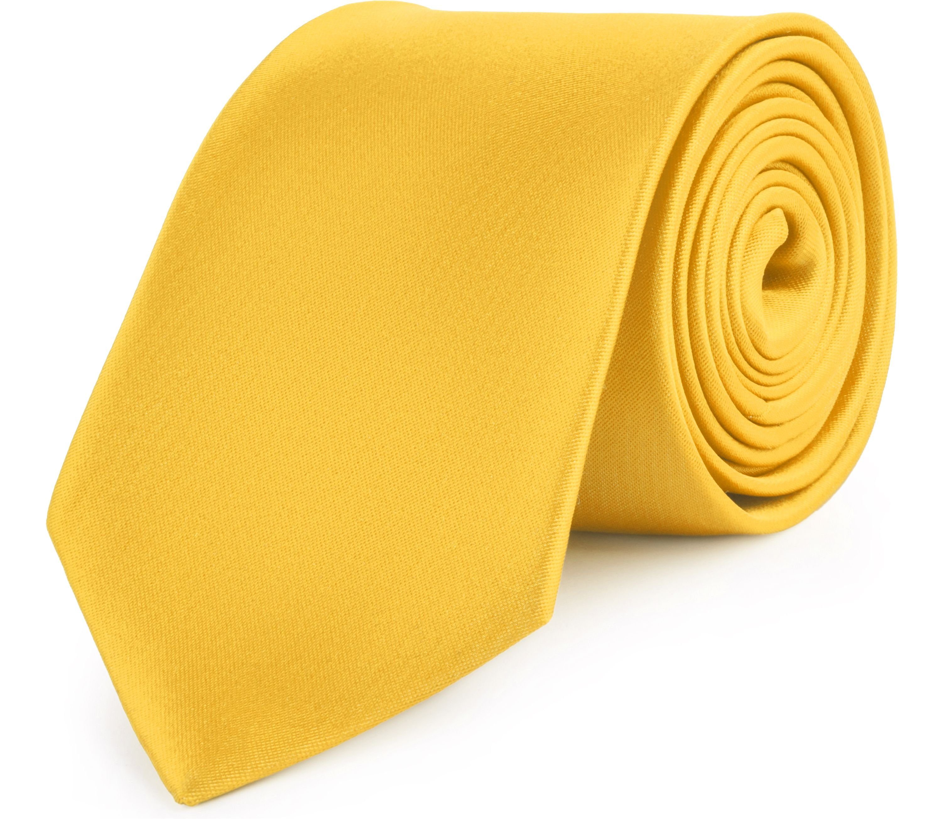 Krawatte KP-8 8cm) Breite Krawatte Ladeheid Honig x (150cm Herren 1-St) (Set,