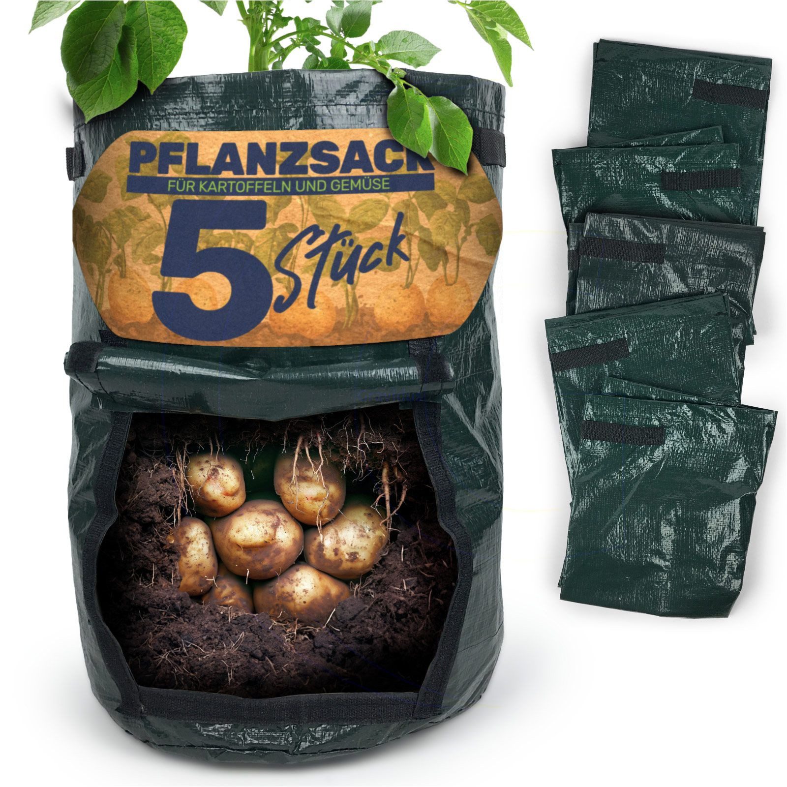 Gravidus Pflanzkübel Pflanzsack für Garten Gemüse günstig online kaufen