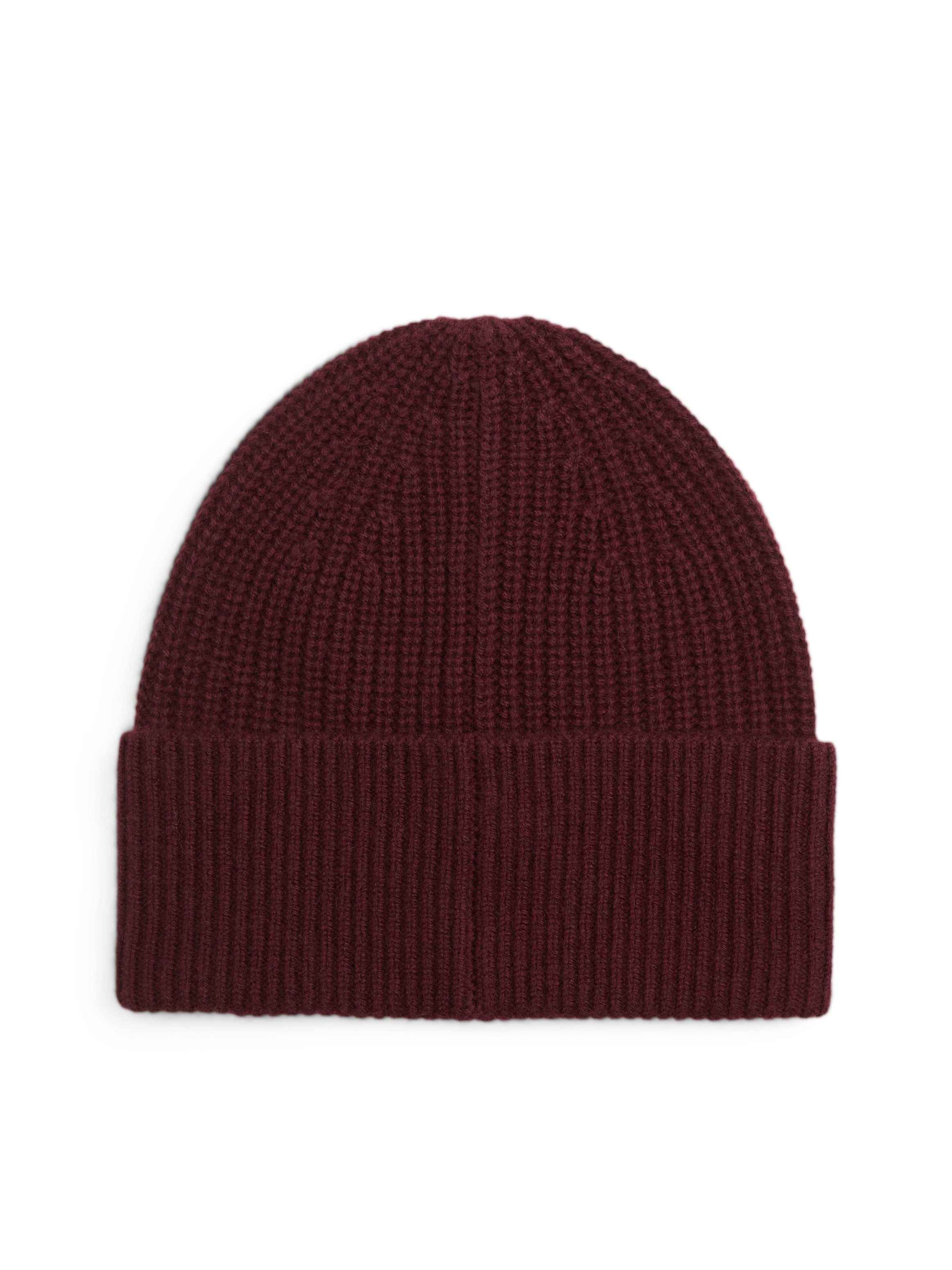 Tommy Hilfiger Beanie TOMMY SCRIPT CASHMERE aus Kaschmirmix mit gesticktem Logo, Maße 21 x 24,5 cm