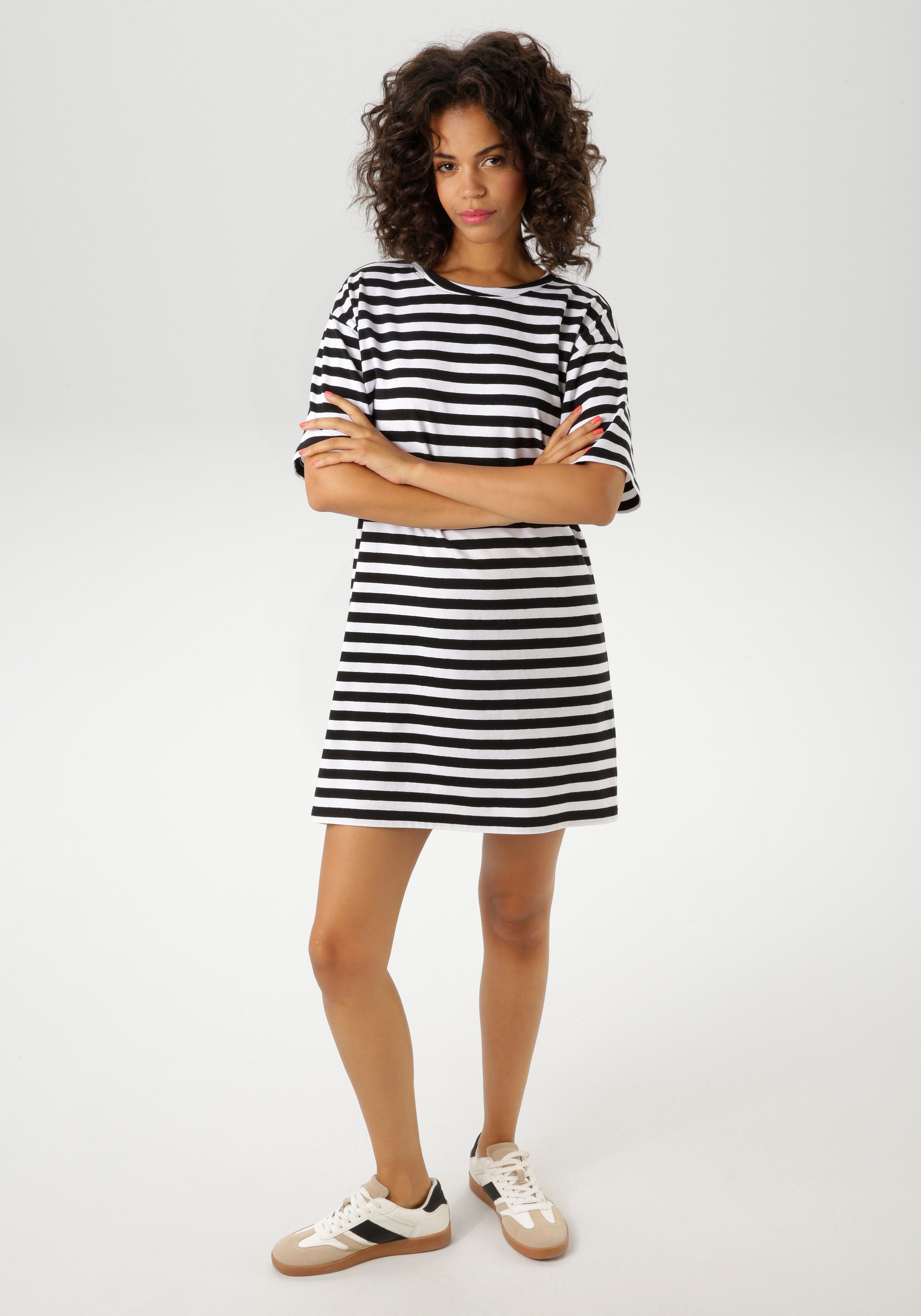 Aniston CASUAL Sommerkleid im Streifen-Dessin günstig online kaufen