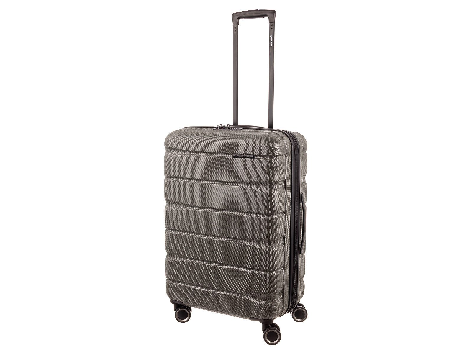 Franky Handgepäckkoffer ABS13 66er Trolley Hartschale, 4 Rollen, Dehnfalte