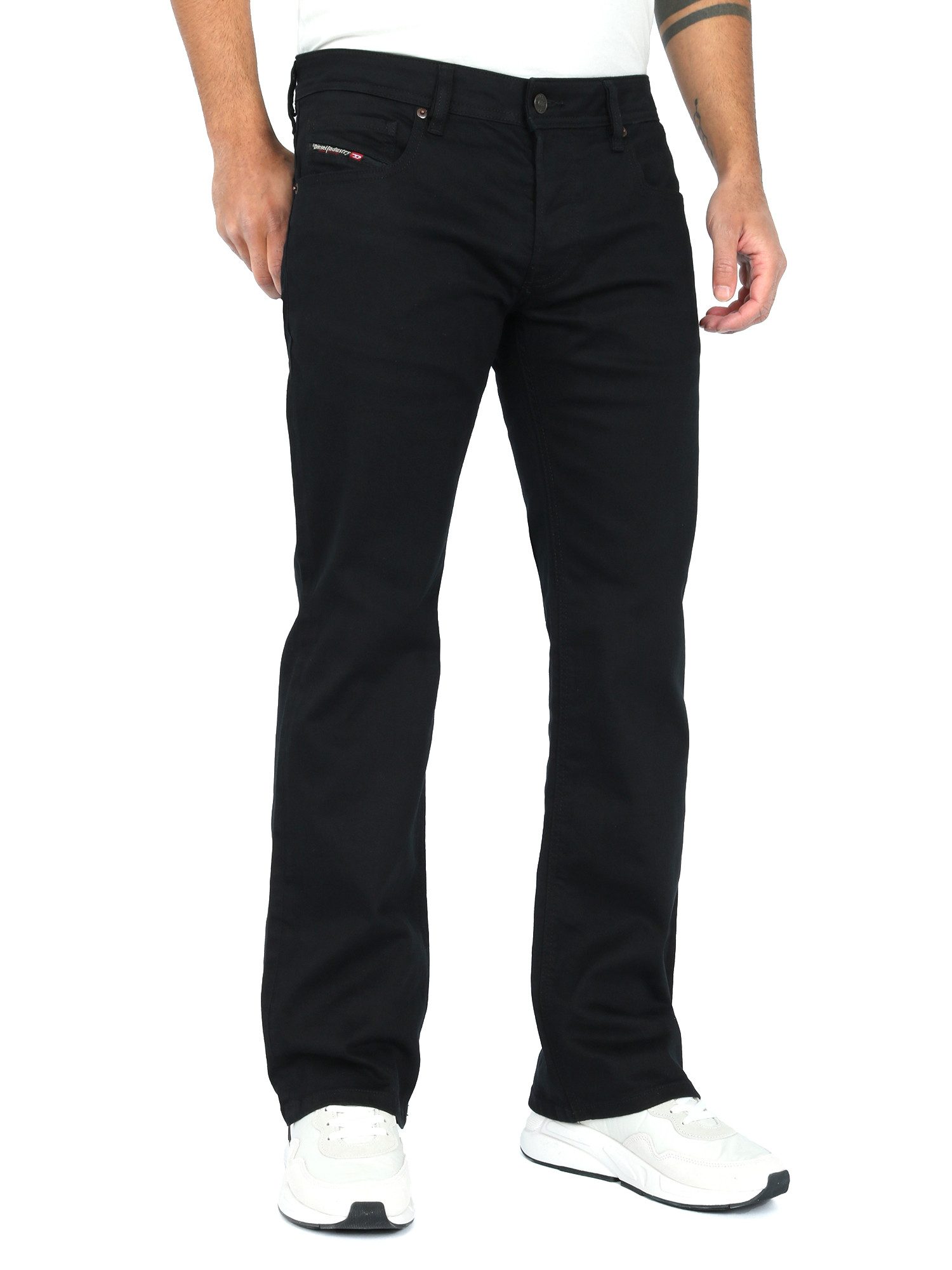 Diesel Bootcut-Jeans schmale, ausgestellte Beinform - günstig online kaufen