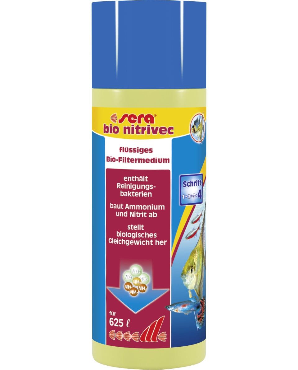 Sera Aquariumpflege Sera Aquariumwasseraufbereiter bio nitrivec 250 ml