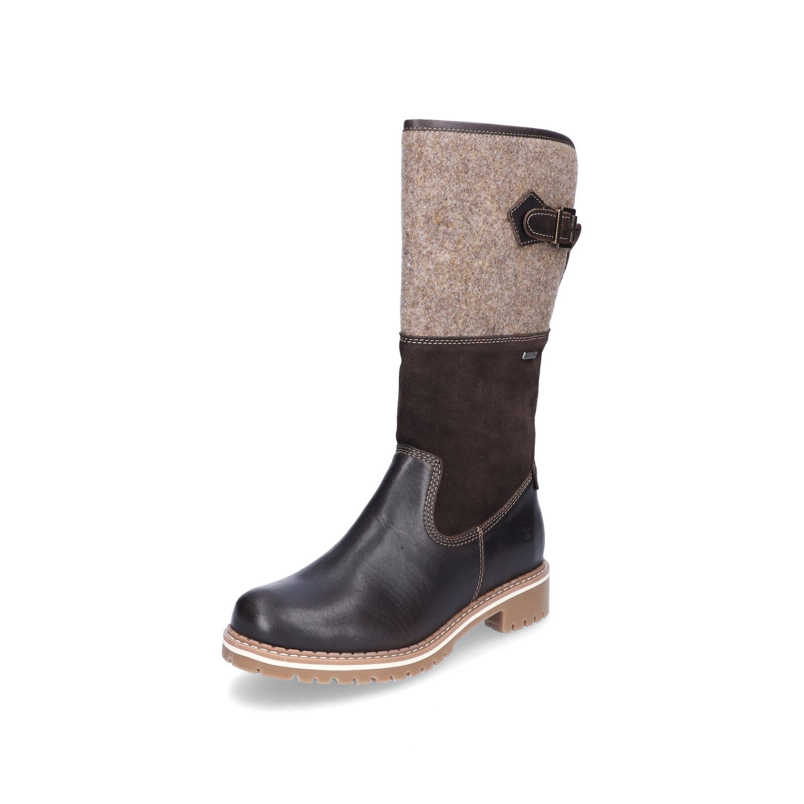 Tamaris Tamaris Damen Stiefel mocca combi Stiefel
