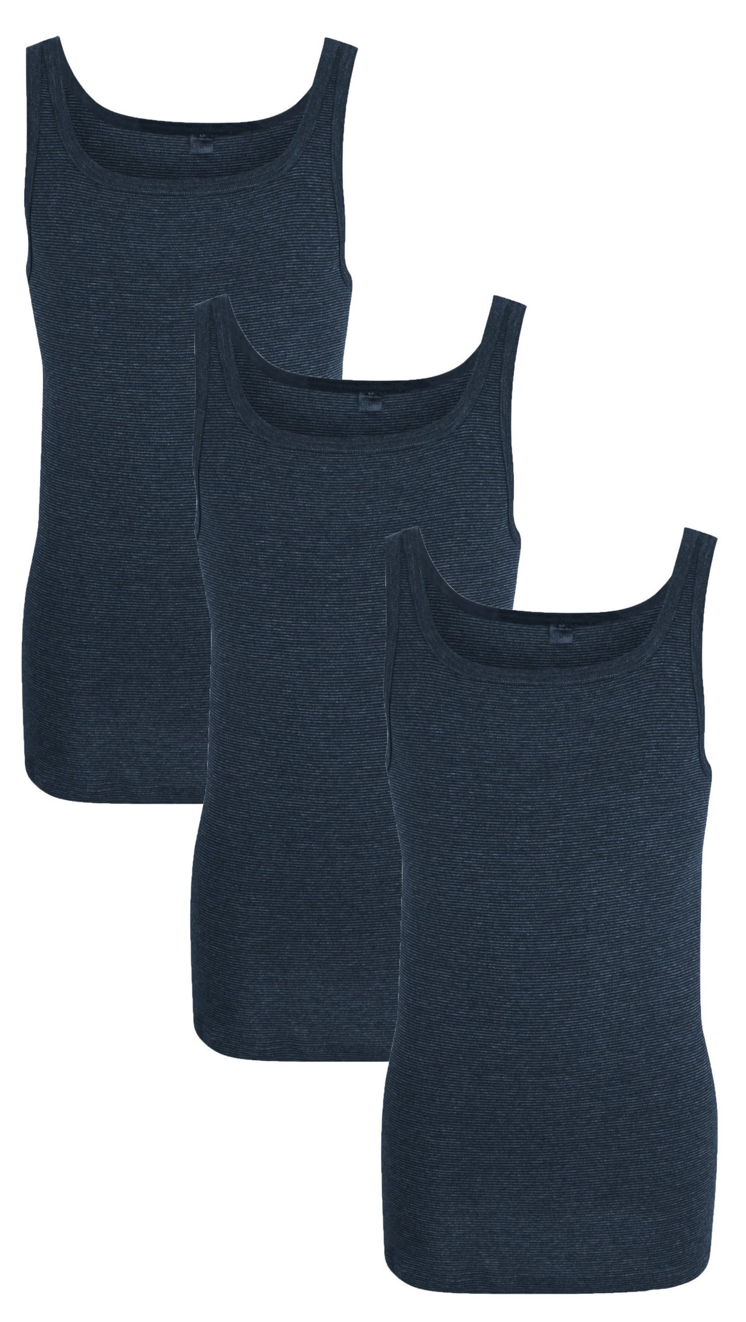 Unterhemd 3er Pack Herren Unterhemden