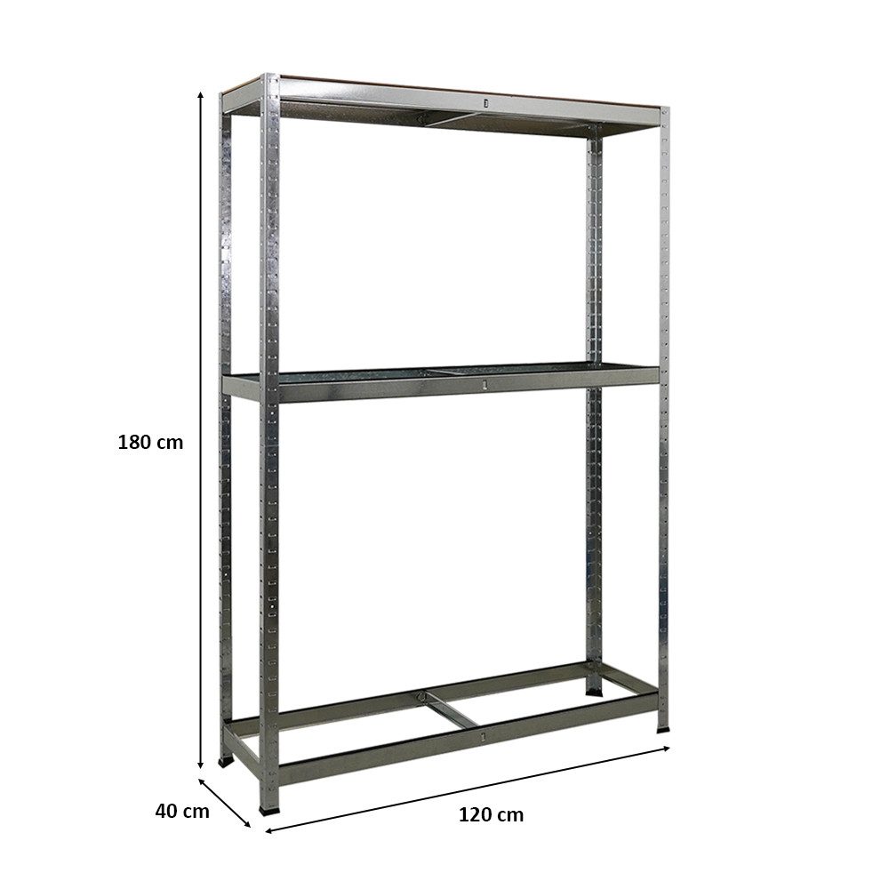 PROREGAL® Schwerlastregal Reifenregal RAGNAR 180x120x40cm 8 günstig online kaufen