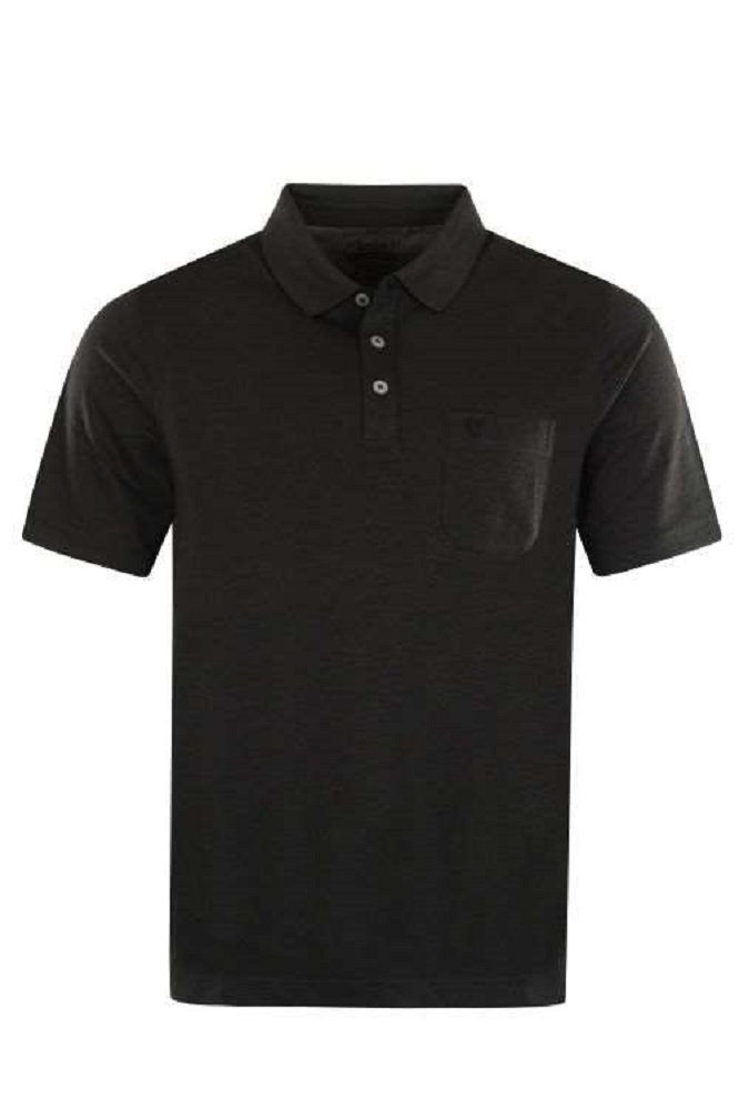 Hajo Poloshirt 20079/2 Stay Fresh, Pflegeleicht, Atmungsaktiv, Bügelfrei Schwarz100