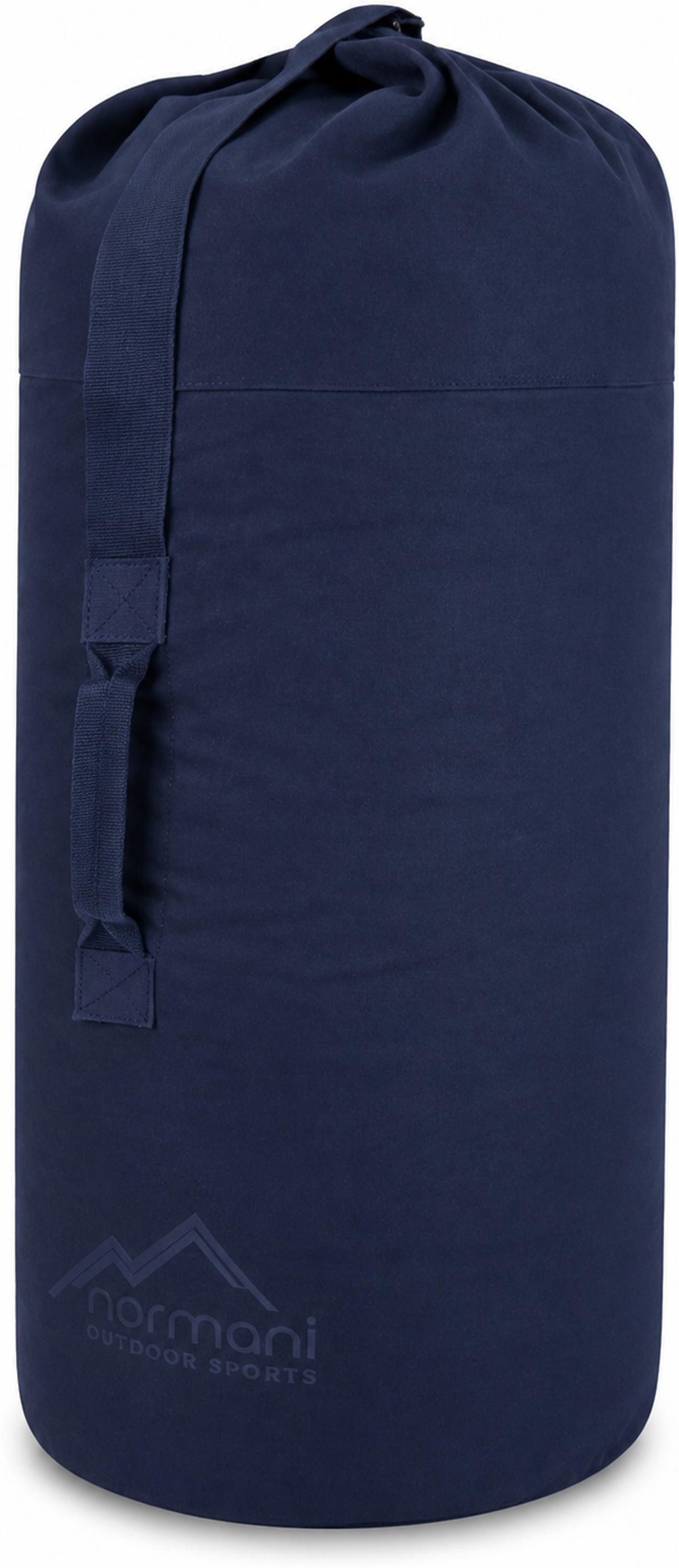 normani Packsack US Canvas-Seesack 100 l Classic Sea II, Duffle Bag US Seesack Canvas-Reisetasche Seemannssack Marinesack