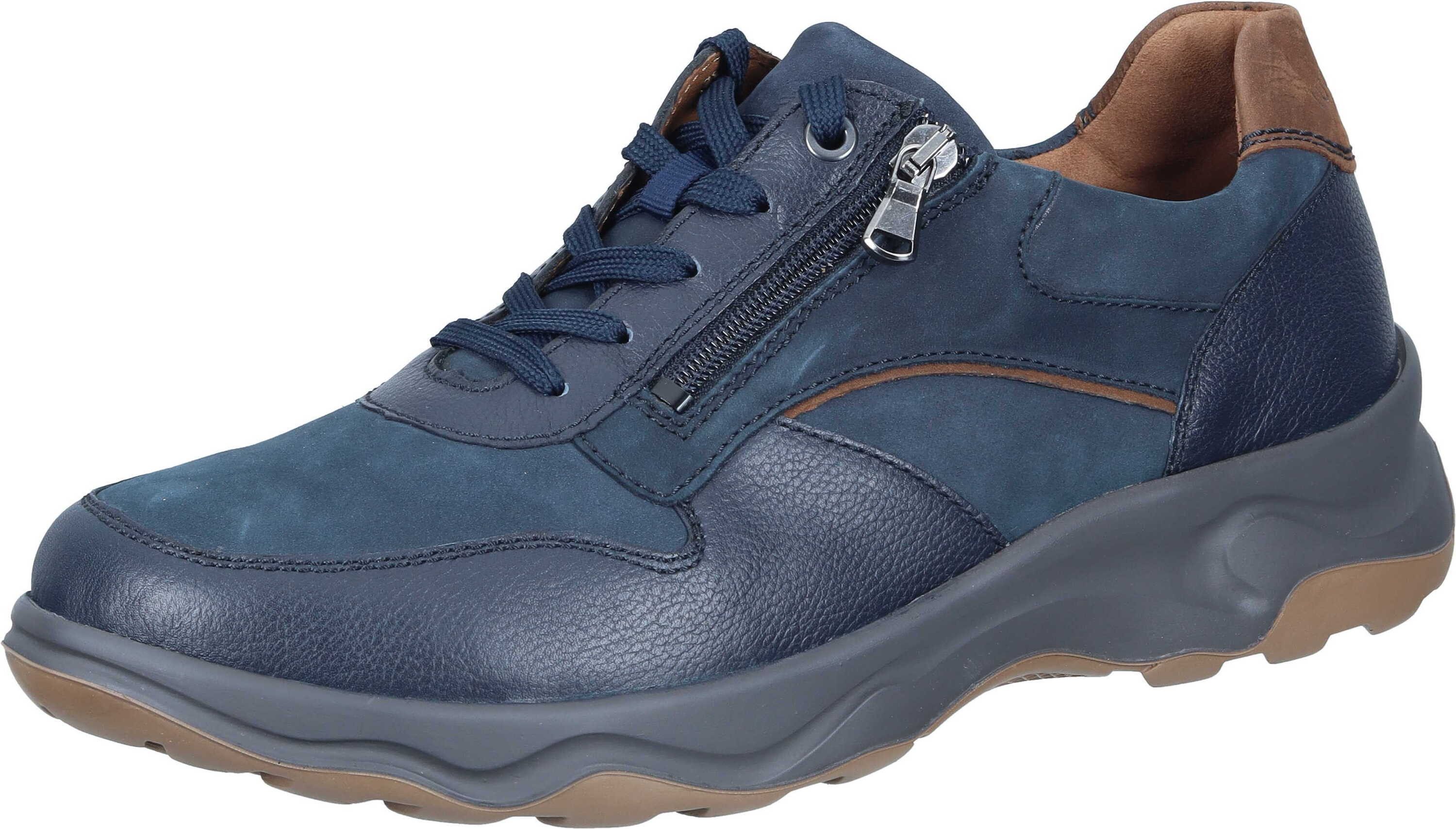 Waldläufer Schnürer Schnürschuh aus Leder/Nubuk günstig online kaufen