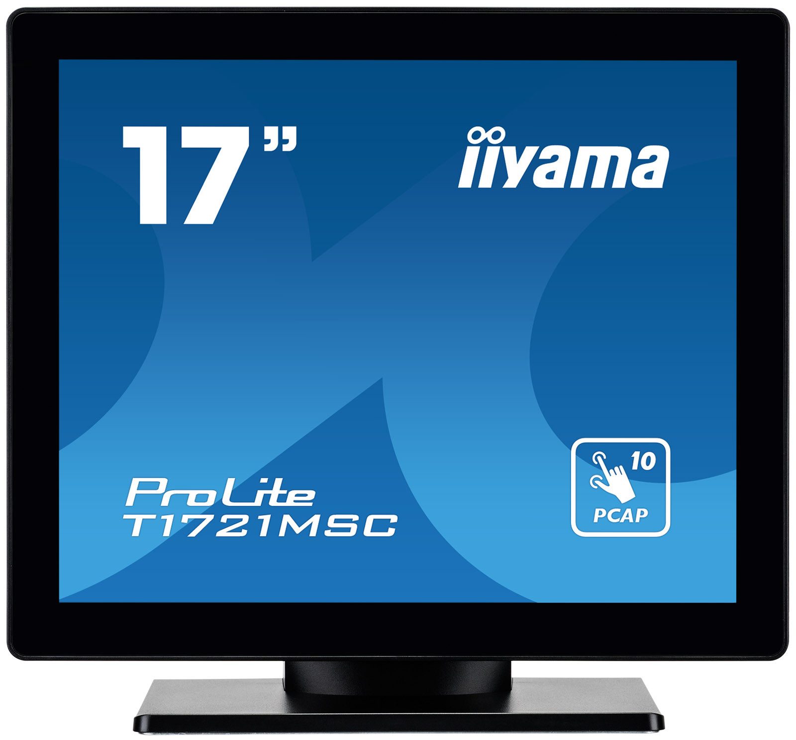 Iiyama TFT T1721MSC 43cm TN PCAP 17/1280x1024/VGA/HDMI/TOUCH/schwarz TFT-Monitor (1280 x 1024 px, SXGA, 5 ms Reaktionszeit, TN, Touchscreen, Lautsprecher)