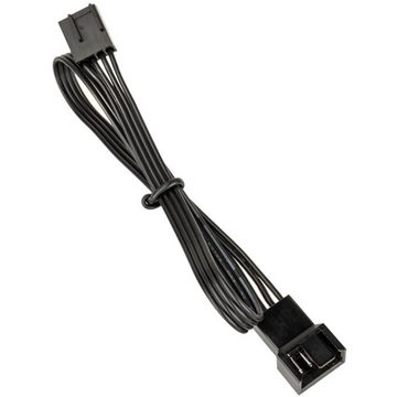 Kolink ZUAD-771 30 cm 4-Pin - PWM Verlängerung - schwarz Verlängerungskabel