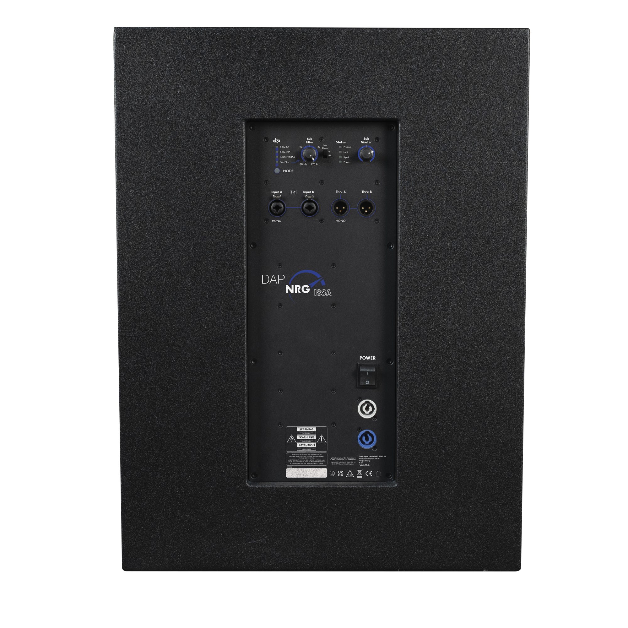 DAP DAP NRG-18SA Aktiver 18“ Reflex-Subwoofer Subwoofer