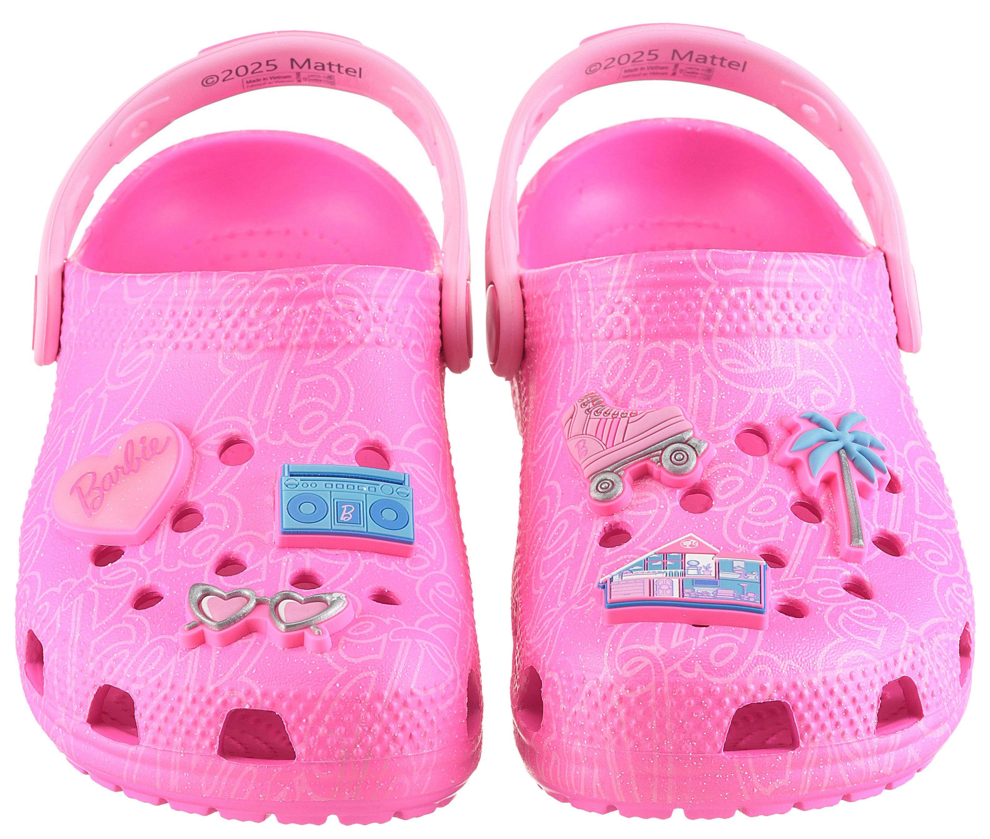 Crocs Kids' Barbie Classic Clog Clog Barbie Clog, Badeschuh, wasserfreundlich und schwimmfähig – Bild 4 von 5