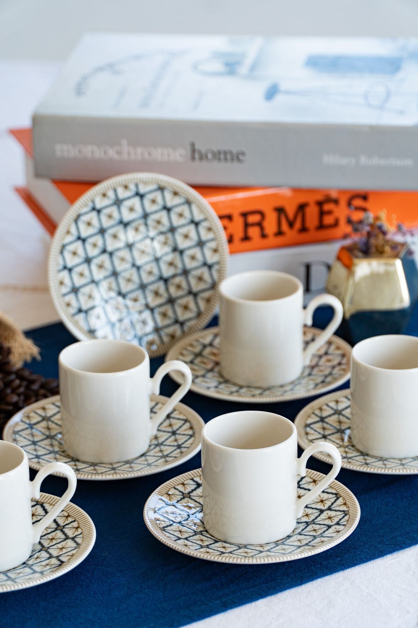 Hermia Concept Espressotasse Becher, 12-tlg., Porzellan, 12-teiliges Set