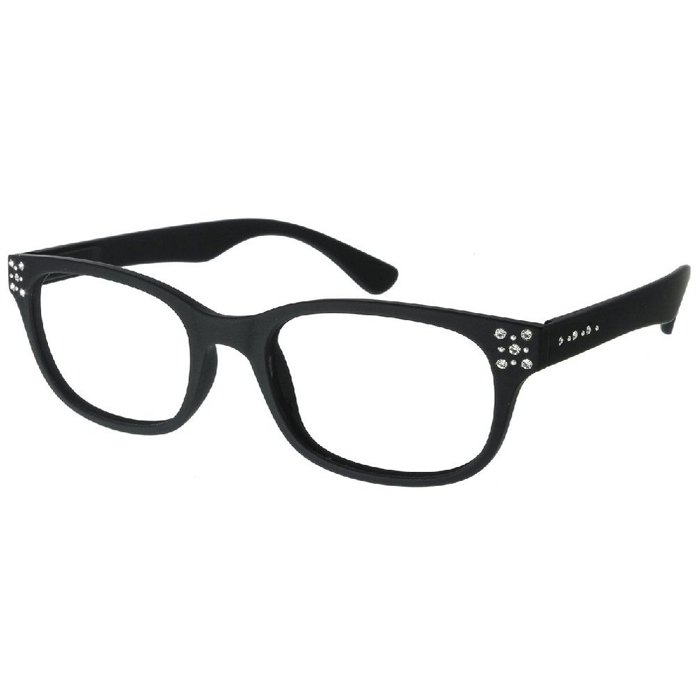 I Need You Lesebrille Diamonds Typ 2 Schwarz mit Etui (1,5 dpt)