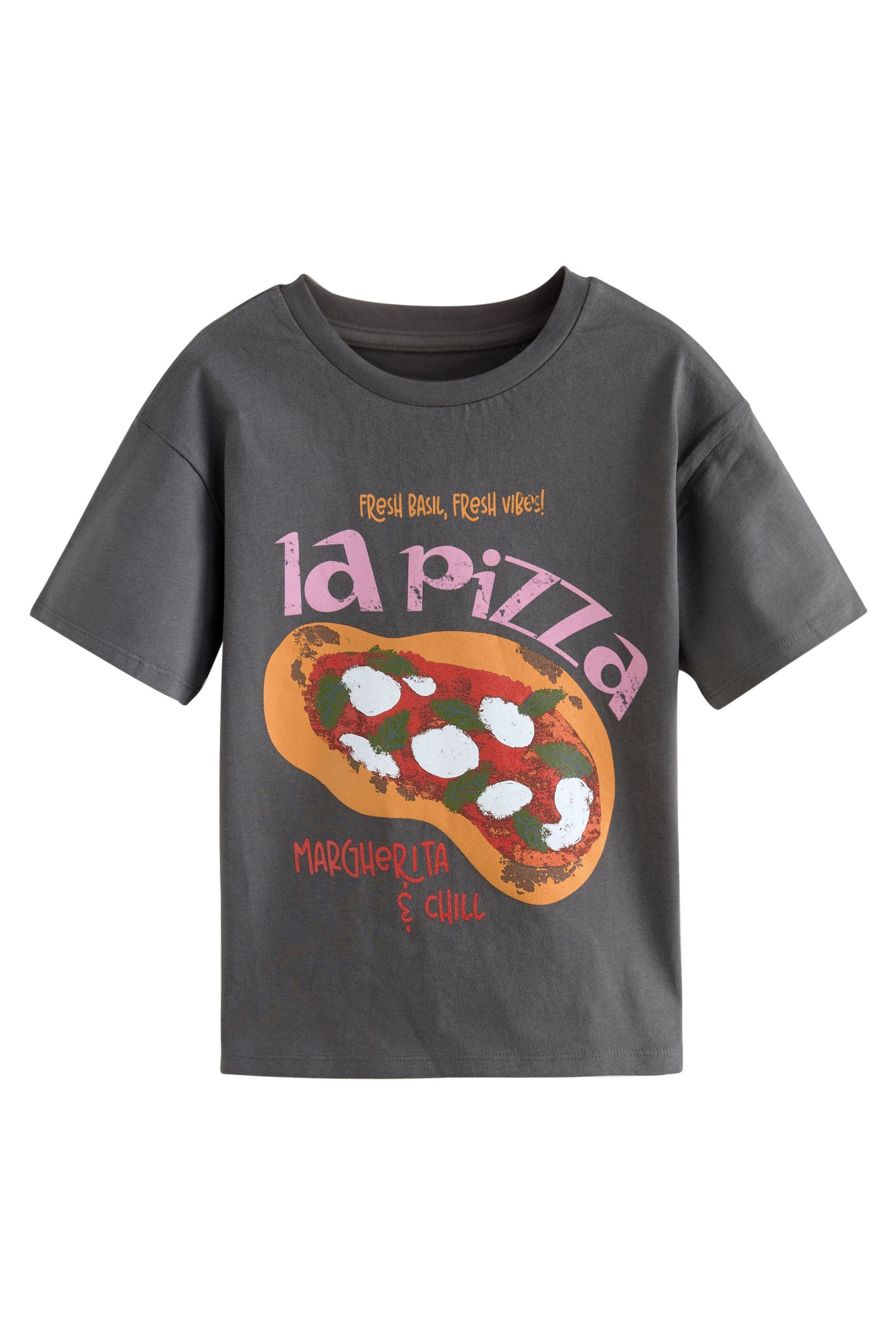 Next Oversize-Shirt Oversized T-Shirt mit Food-Grafik günstig online kaufen