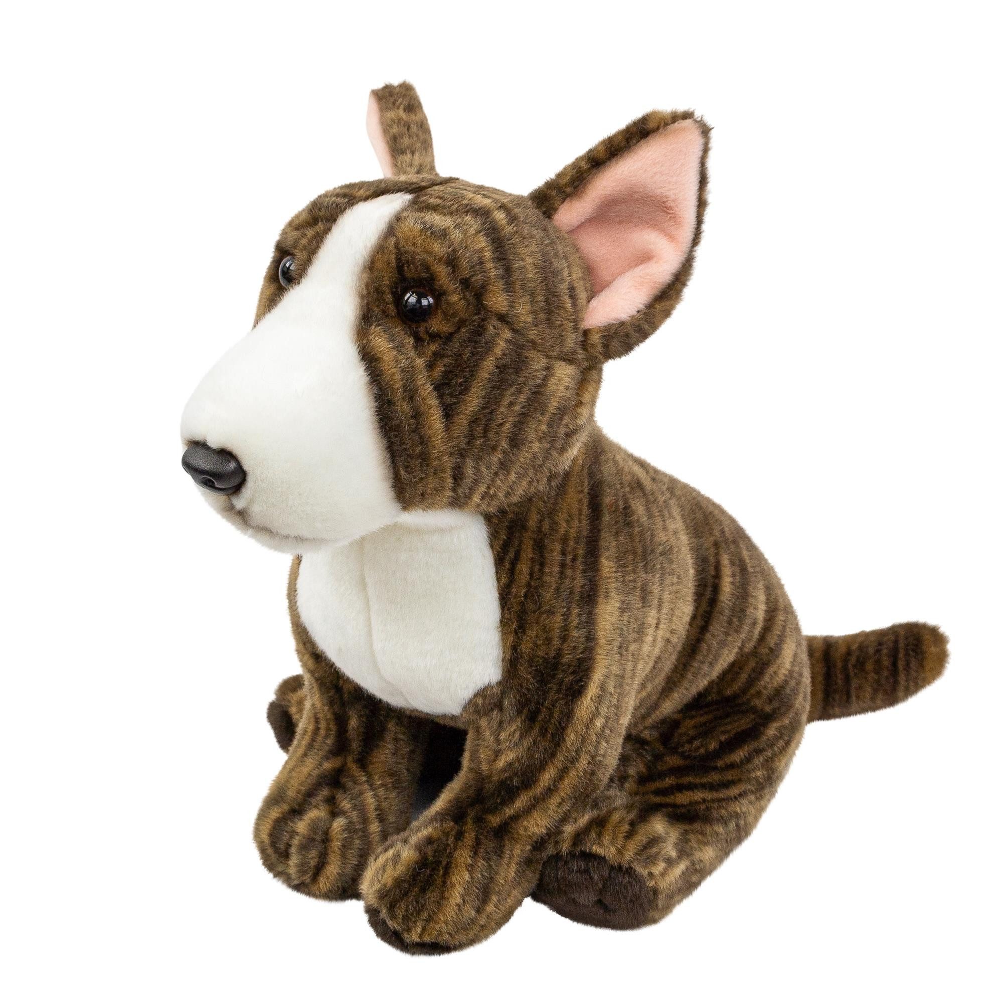 Teddys Rothenburg Kuscheltier Englischer Bullterrier sitzend 30 cm Kuschelt günstig online kaufen