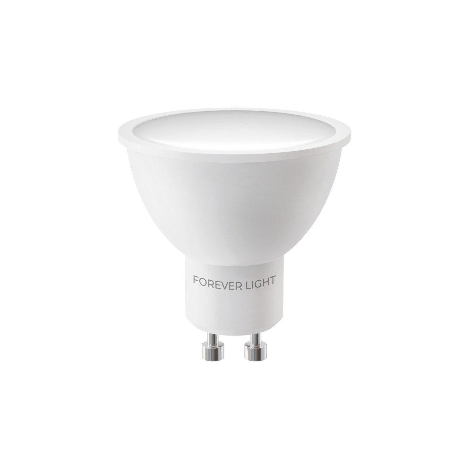 Forever Light LED-Leuchtmittel Lampe GU10 7.3W 710lm Warmweiß 3000K Energieklasse F, Warmweiß, Warmweißes Licht für angenehme Innenbeleuchtung
