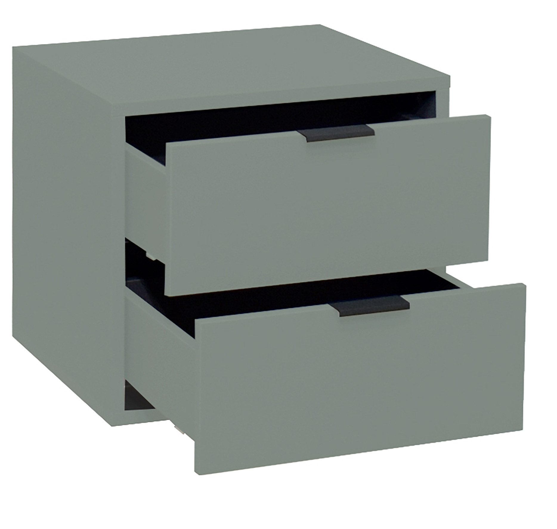 freiraum Kommode Bonnie, in pine green matt lack - 51x47x45cm (BxHxT)