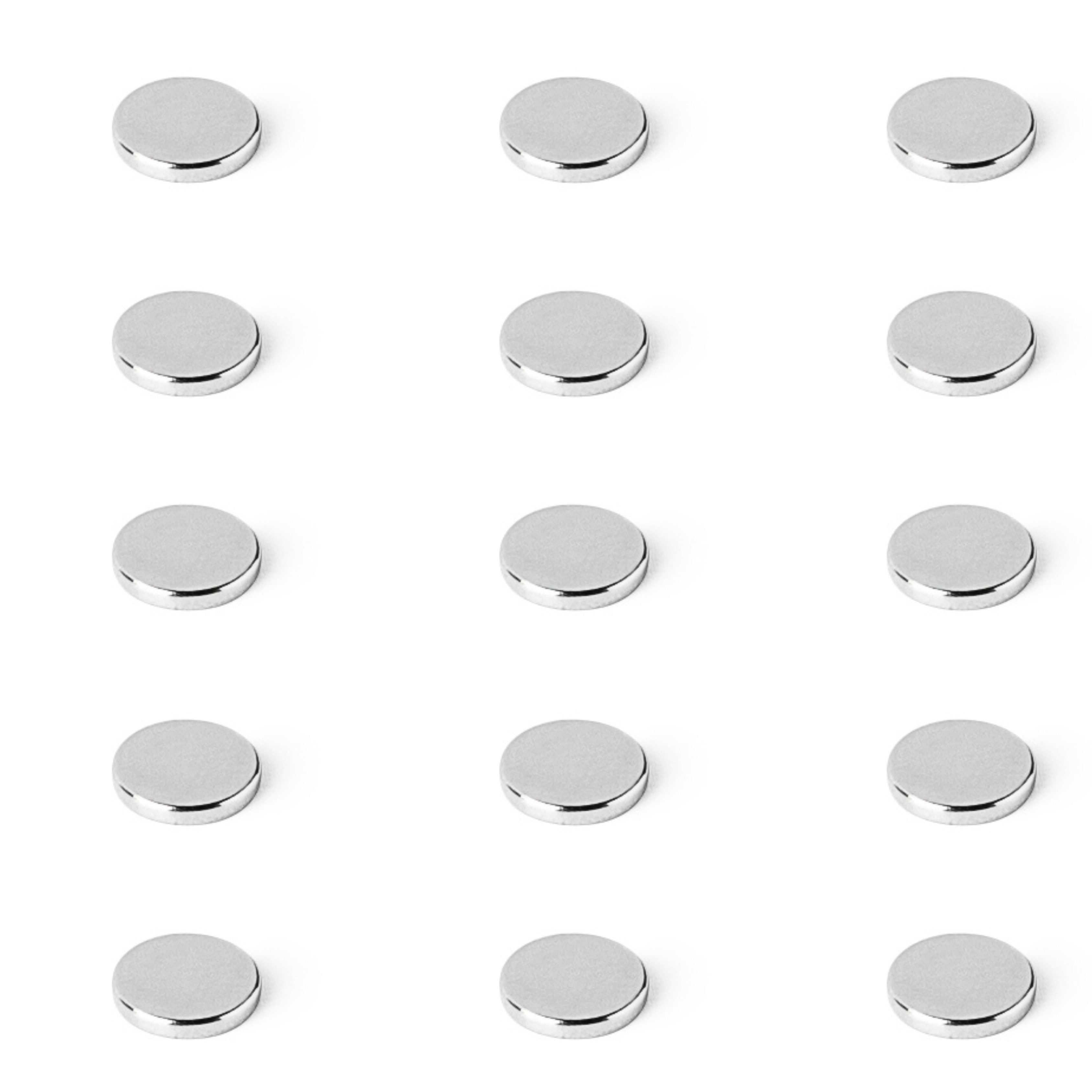 MaajeeKuto Magnet Neodym Magnet 4mm x 1mm Supermagnete hohe Haftkraft Scheibenmagnet (10-St)