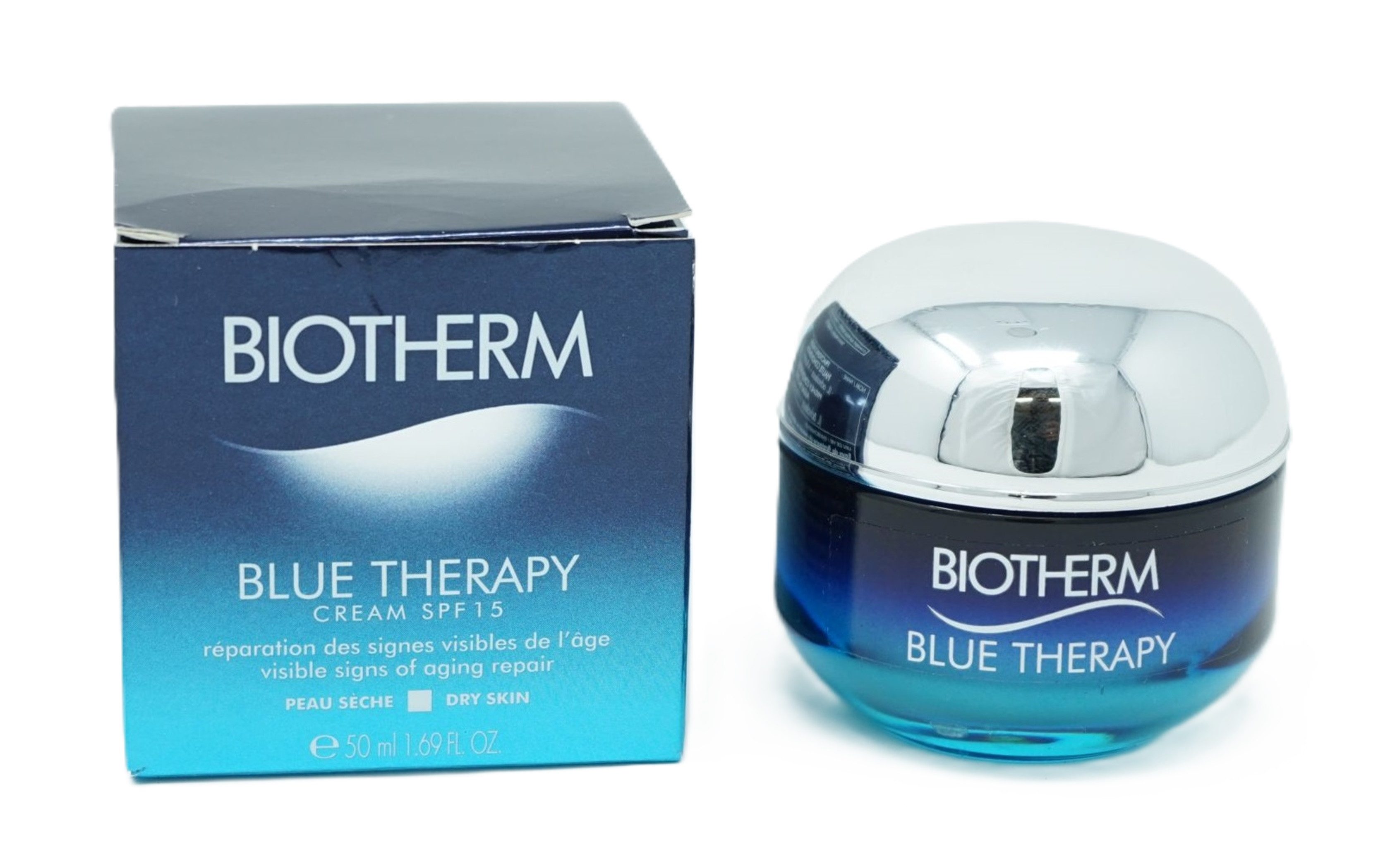 Gesichtspflege Biotherm Blue Therapy Cream SPF15 aging repair Dry Skin 50 ml