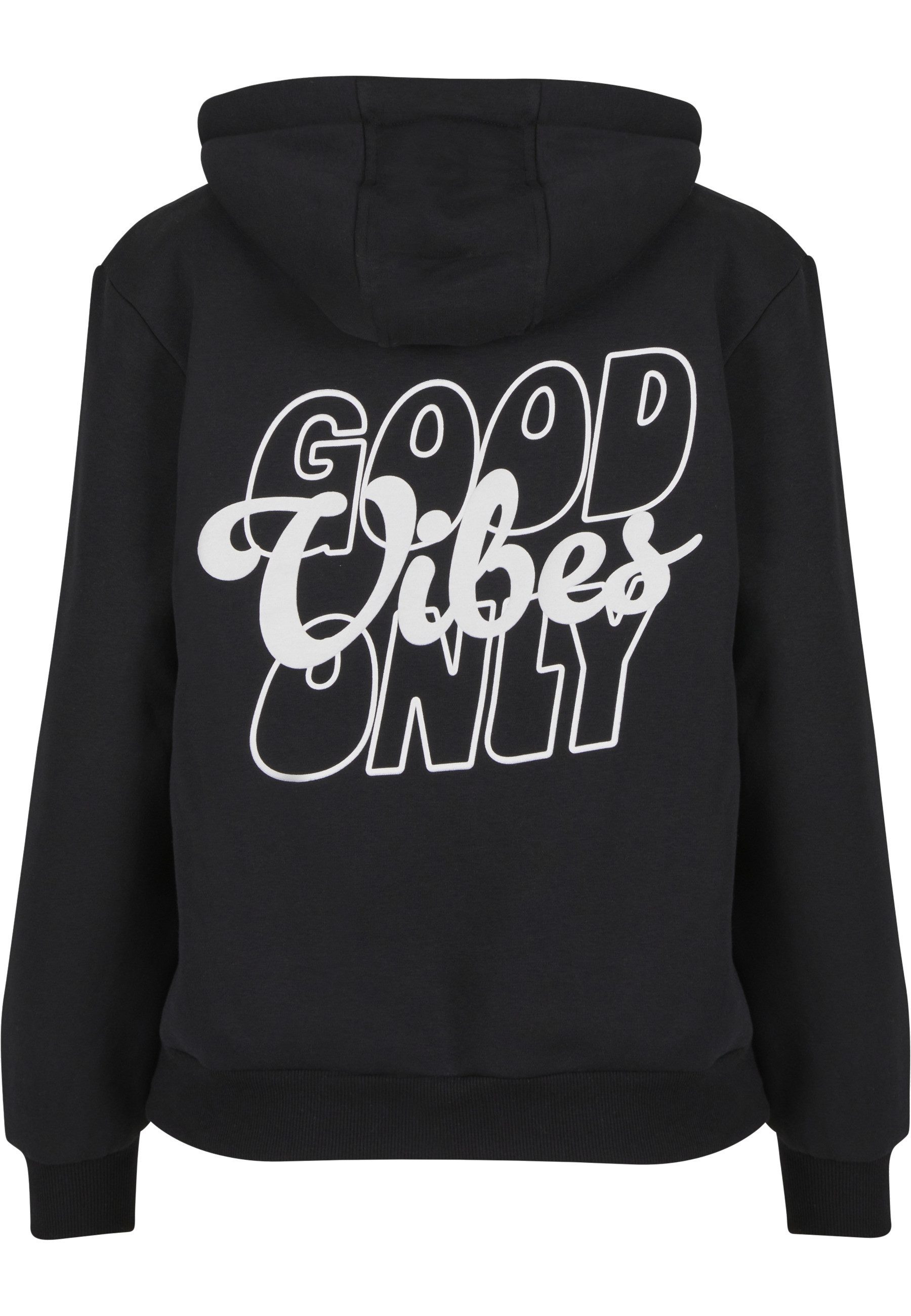 Miss Tee Kapuzensweatshirt Miss Tee Good Vibes Ladies Fluffy Hoody günstig online kaufen