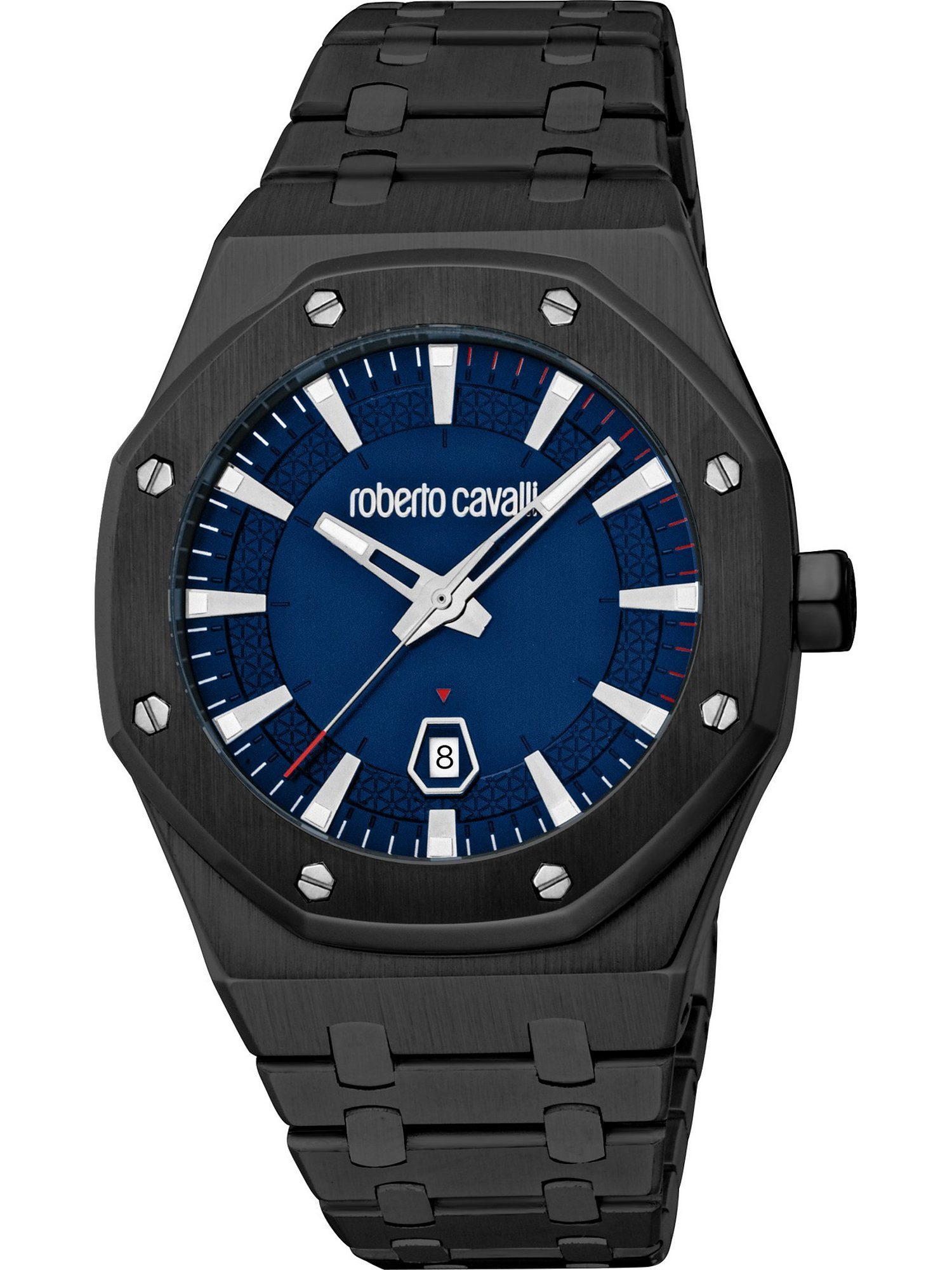 roberto cavalli Quarzuhr Roberto Cavalli Herren-Uhren Analog Quarz, Klassikuhr