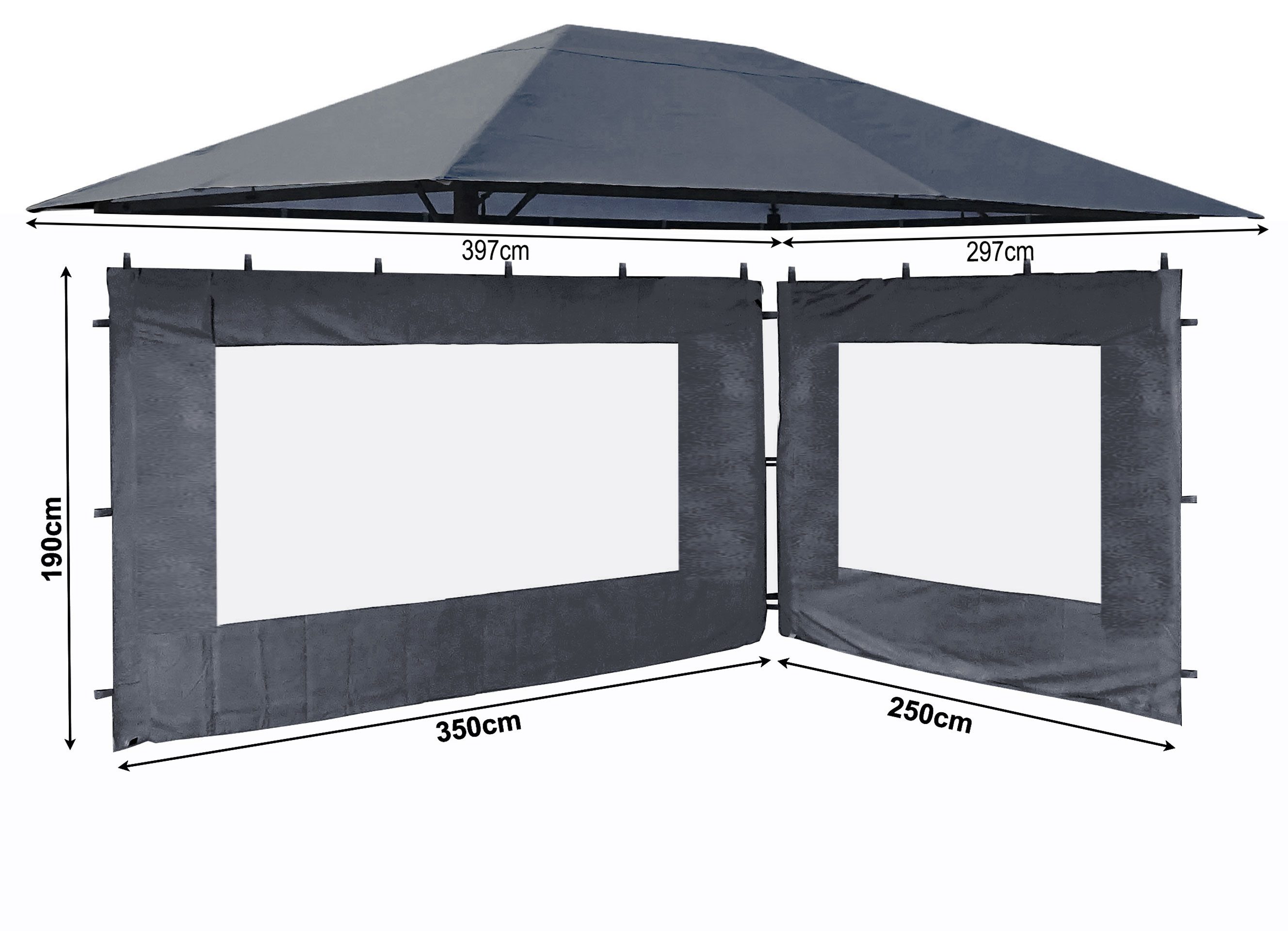 Quick Star Pavillon-Ersatzdach Ersatzdach und 2 günstig online kaufen