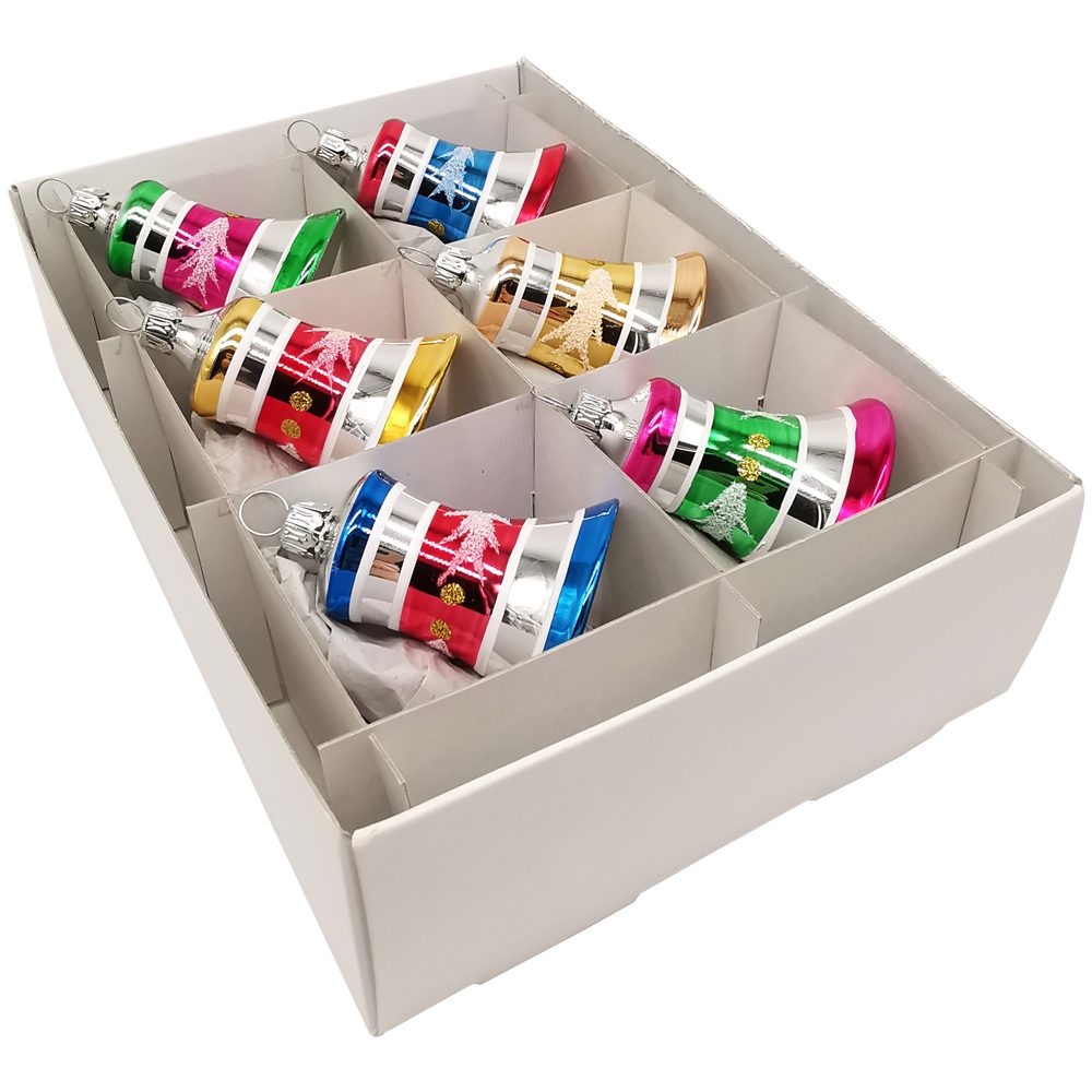 Christbaumschmuck Nostalgie Lauschaer Glocken-Set Ø 5cm