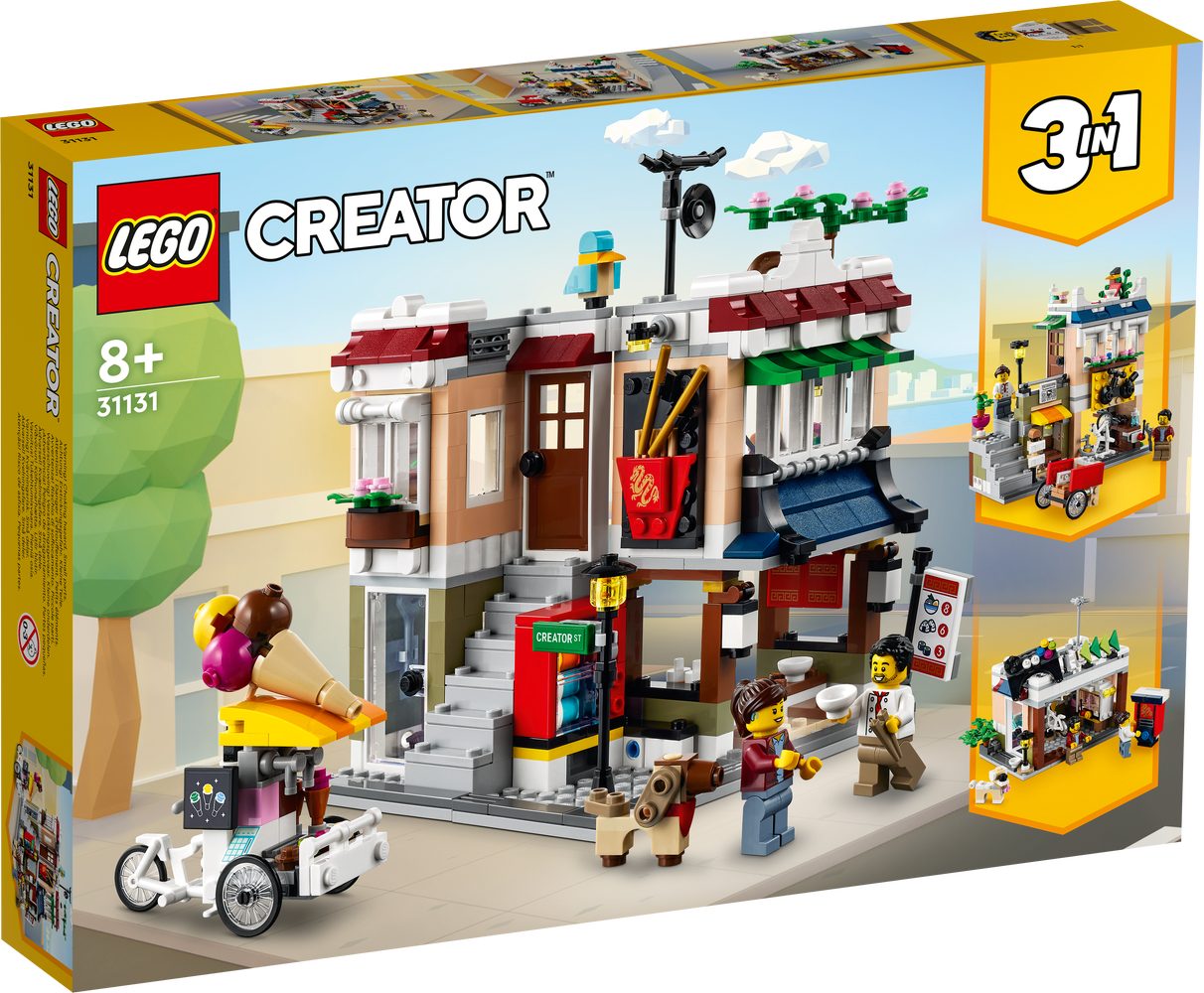 LEGO Creator: 31131 - Nudelladen - EOL 2023 Konstruktionsspielsteine