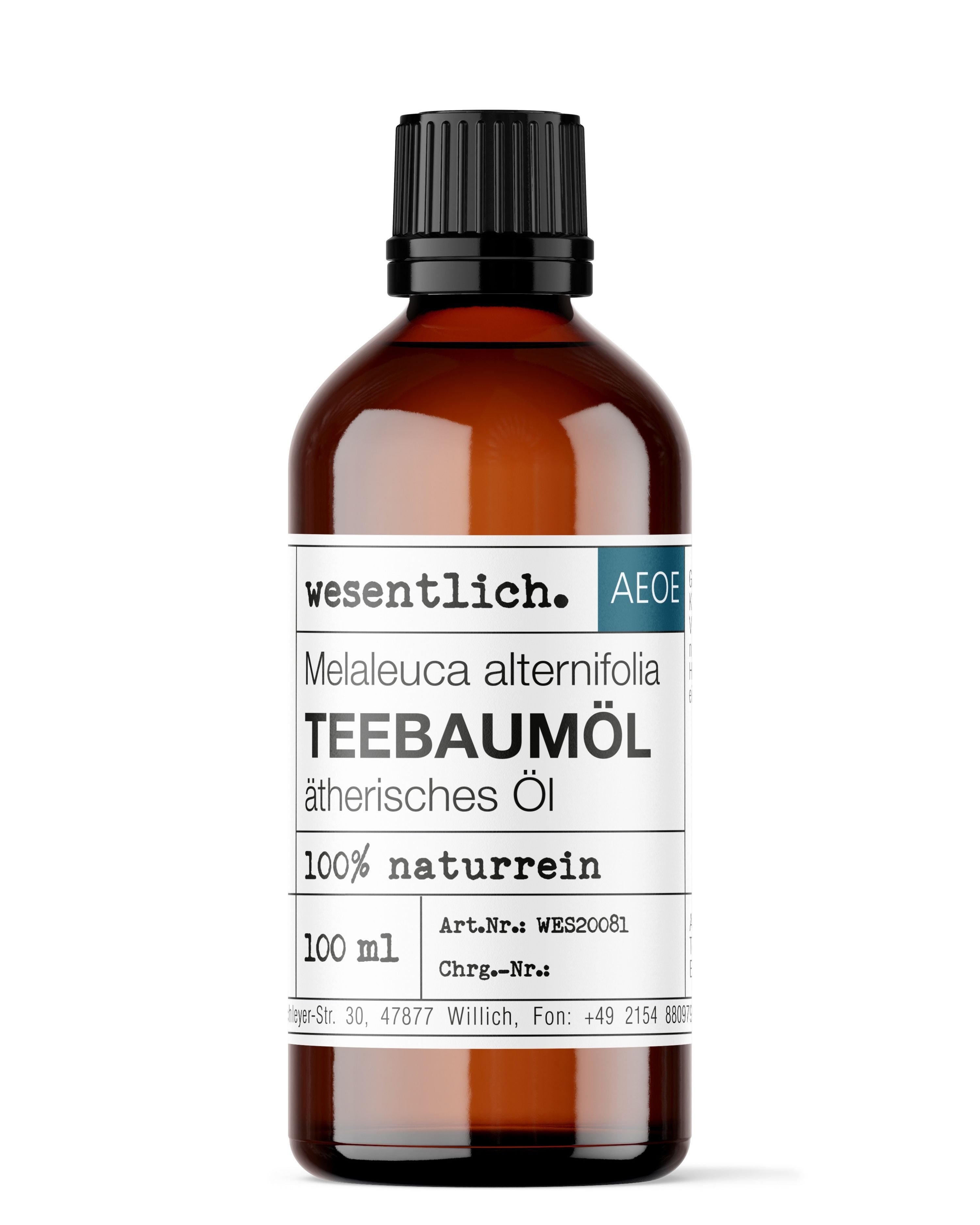wesentlich. Duftöl Teebaumöl 100ml