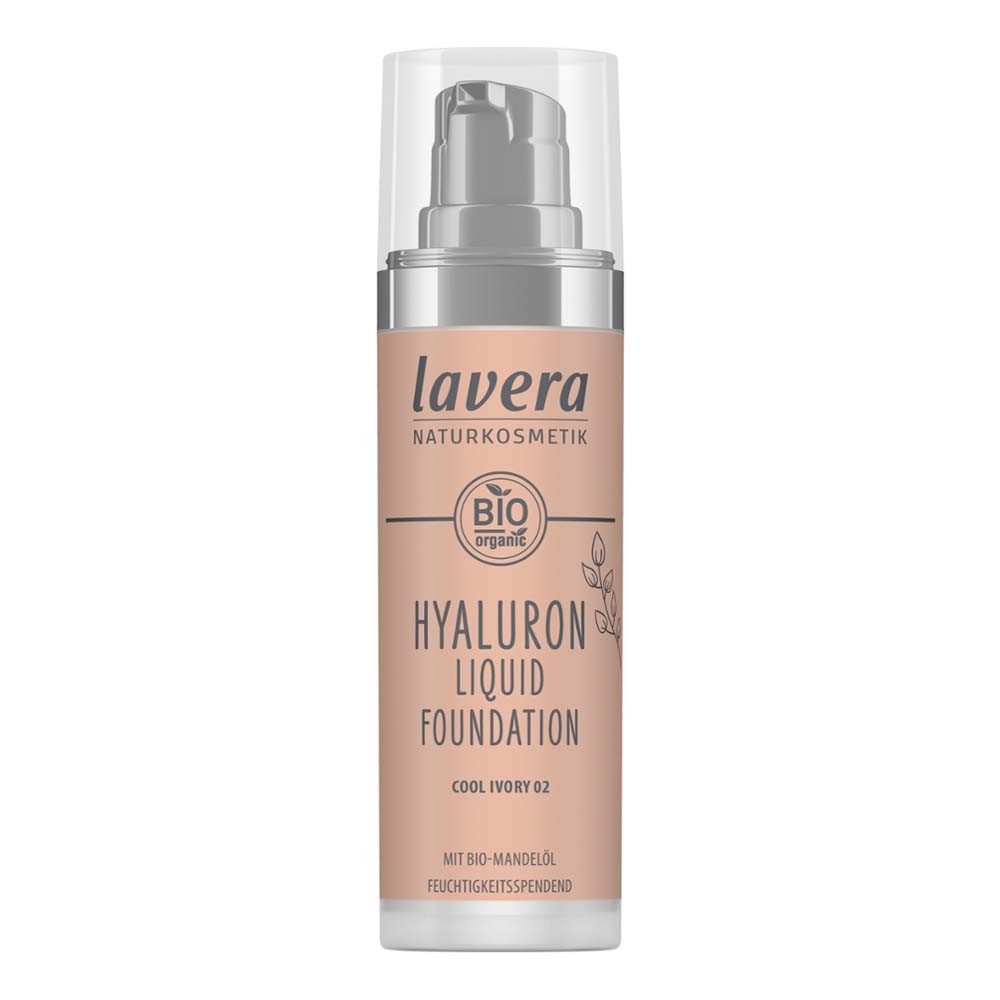 lavera Foundation Hyaluron Liquid Foundation - Cool Ivory 02 30ml
