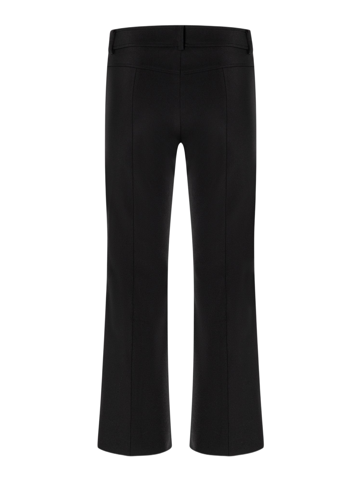 Cambio Stoffhose schwarz, Casual, Polyamid, Unifarben, Flared Fit, Mittel