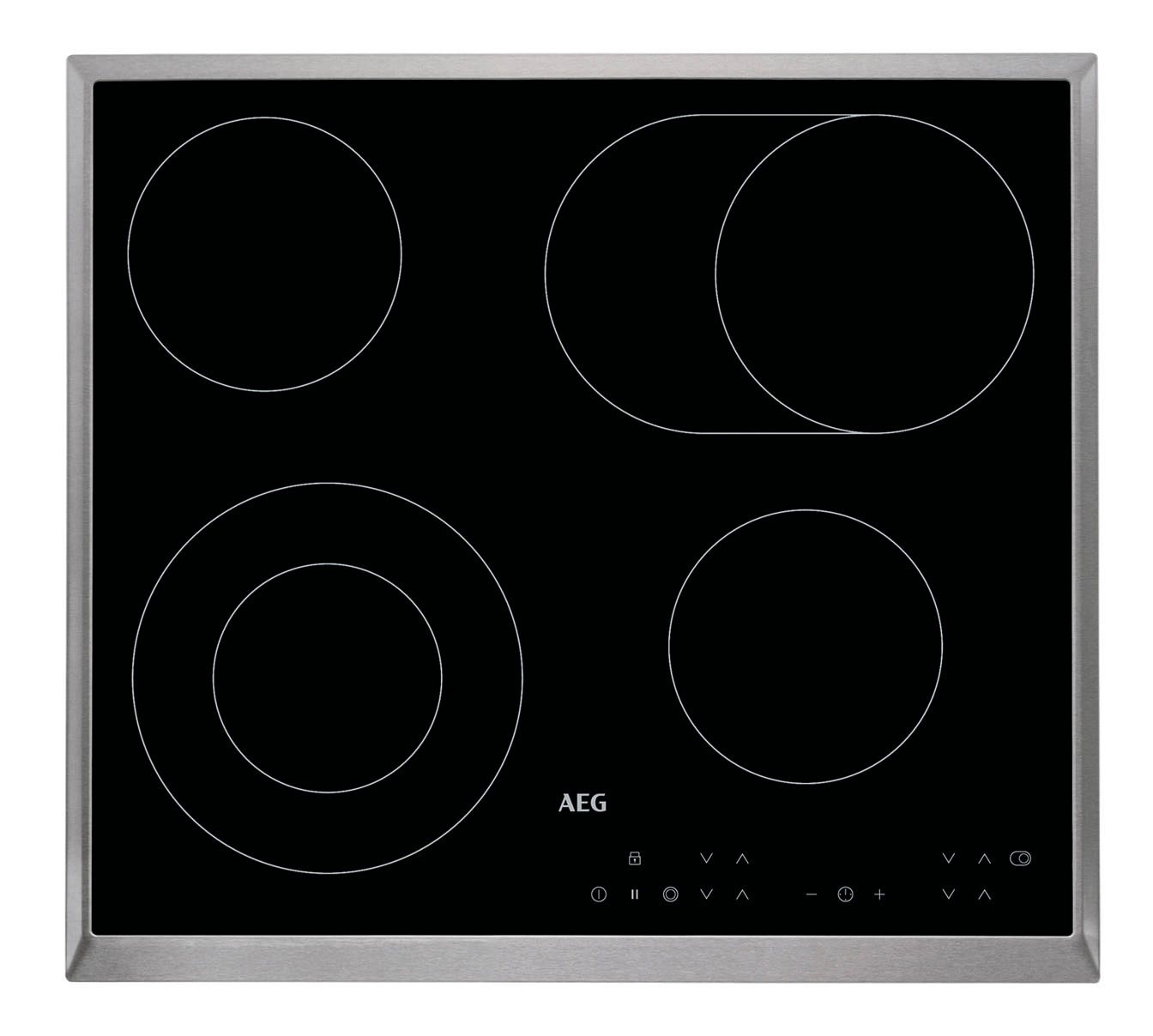 AEG Backofen-Set HH24BSM, Aqua Clean, Grillfunktion und gleichmäßige Garergebnisse auf 3 Ebenen, TouchTimer
