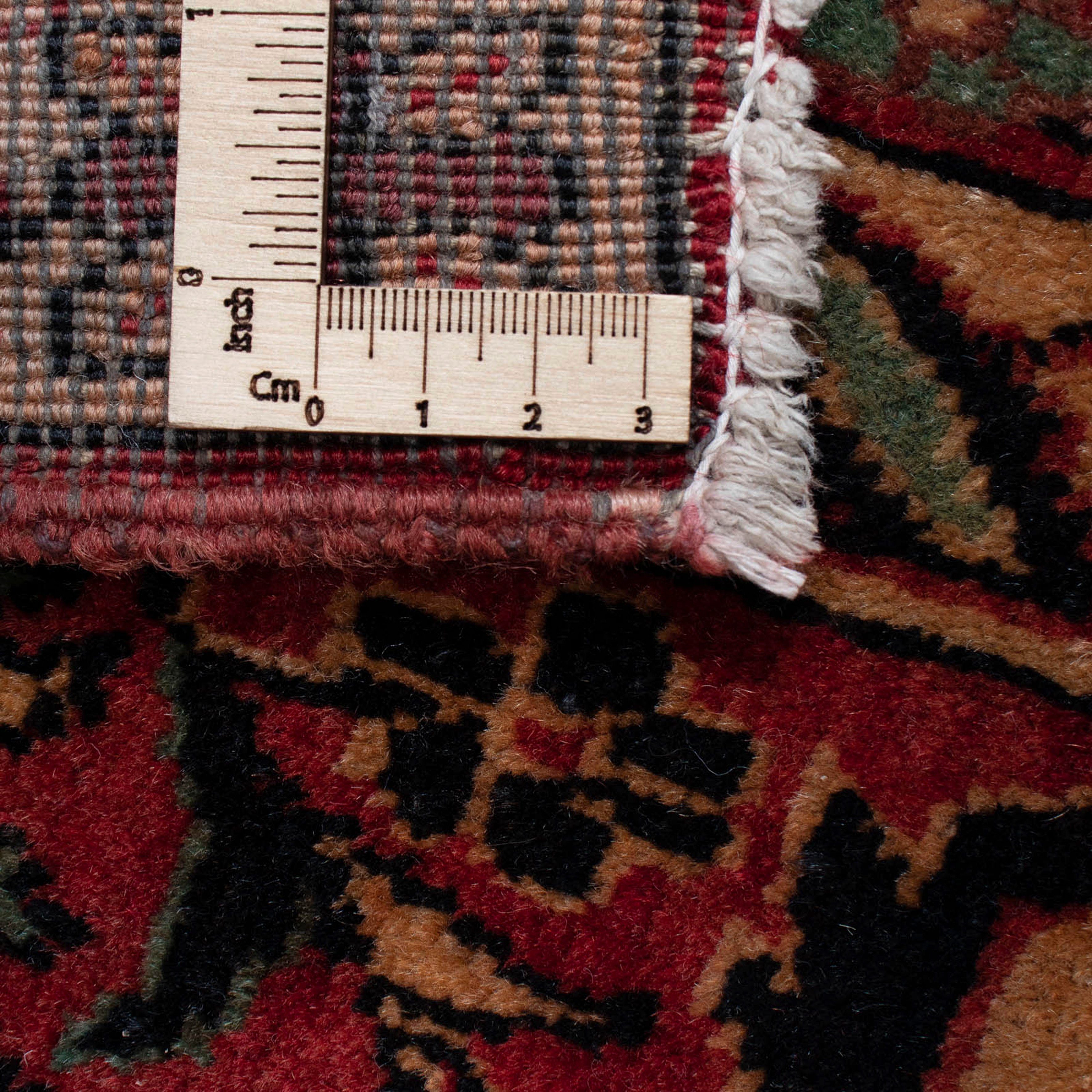 Orientteppich Belutsch - 170 - cm 94 Zertifikat x mm, mit Einzelstück rechteckig, Höhe: Handgeknüpft, dunkelbraun, Wohnzimmer, 8 morgenland