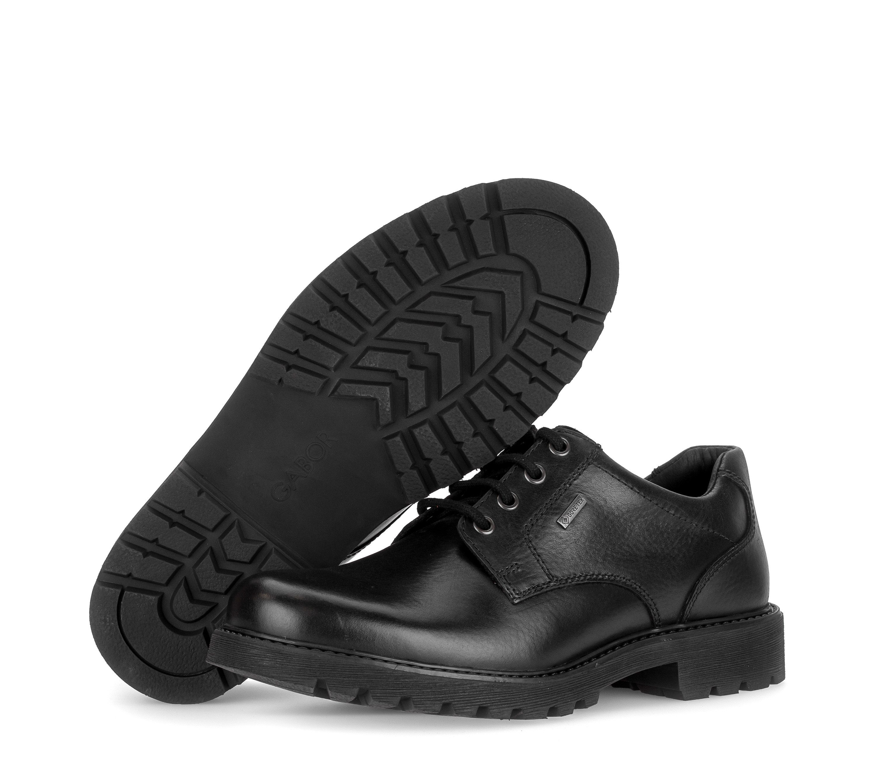 Gabor Schnürschuh Basicschuh mit wasserdichter GORE TEX-Membrane, Weite G (weit)