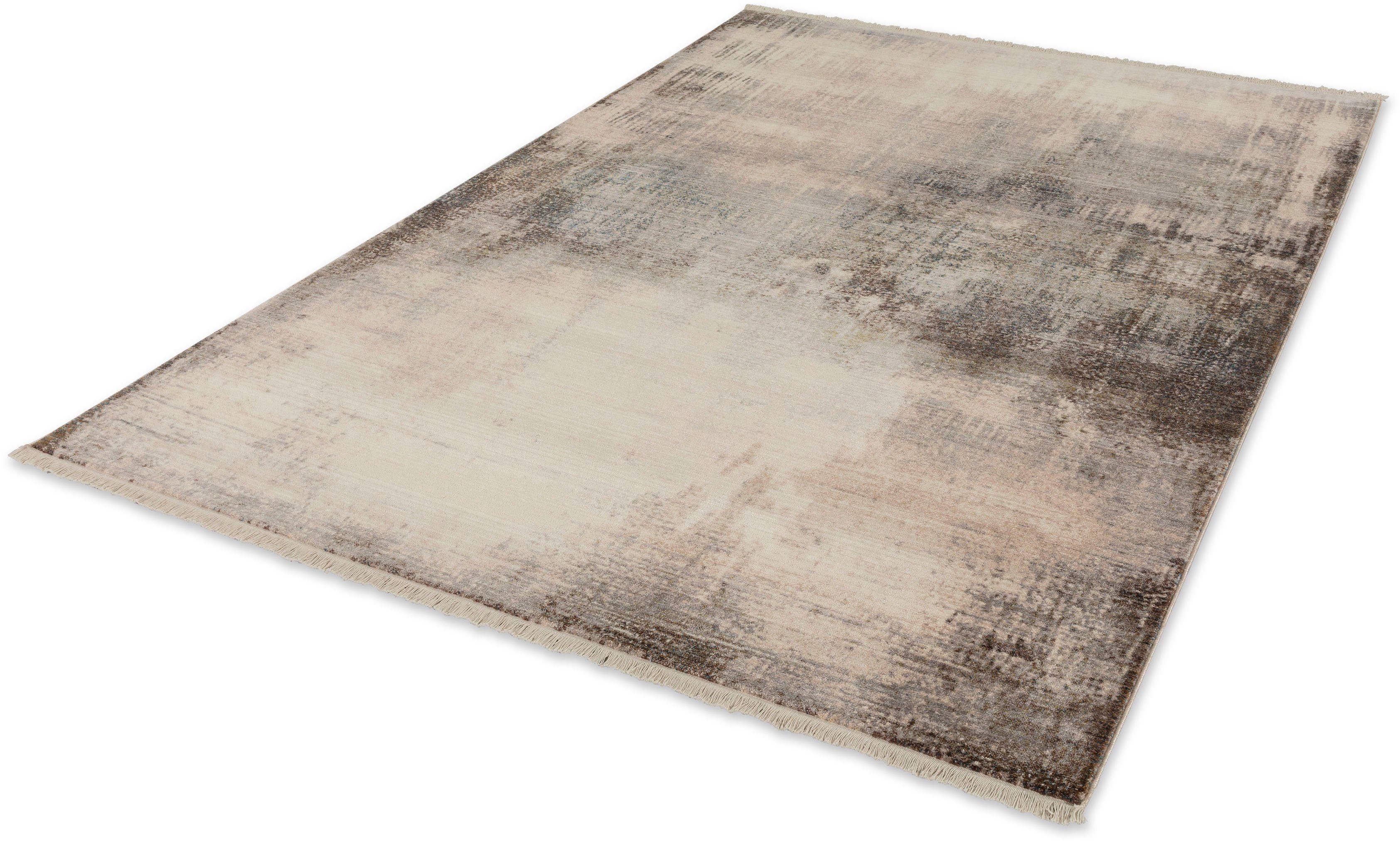 SCHÖNER WOHNEN-Kollektion Teppich Mystik 197, rechteckig, Höhe: 7 mm, weiche Oberfläche, Wohnzimmer