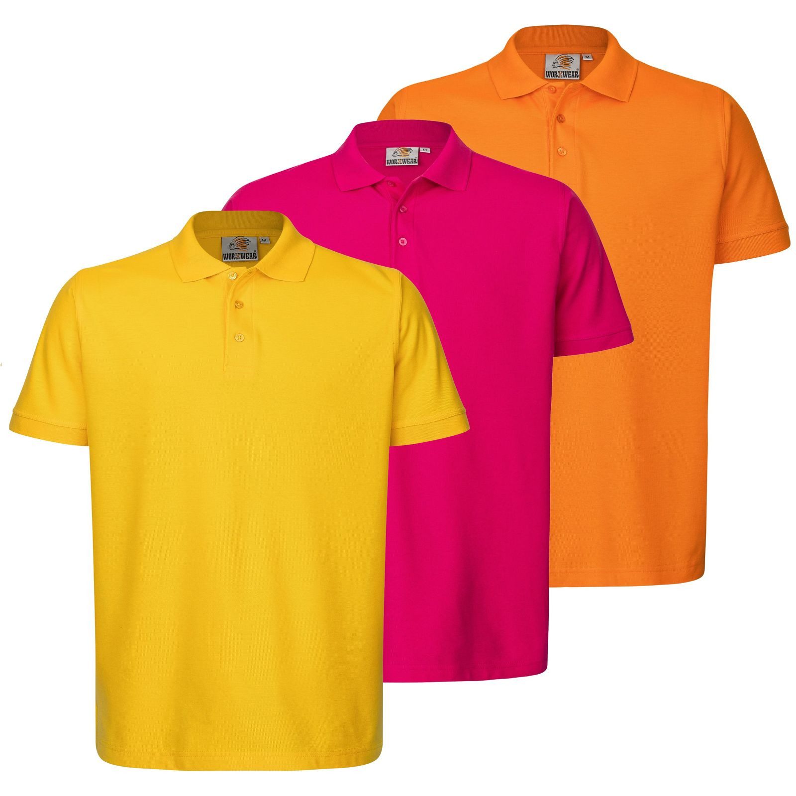 WORXWEAR Poloshirt Herren (Spar-Set) strapazierfähiges Poloshirt günstig online kaufen