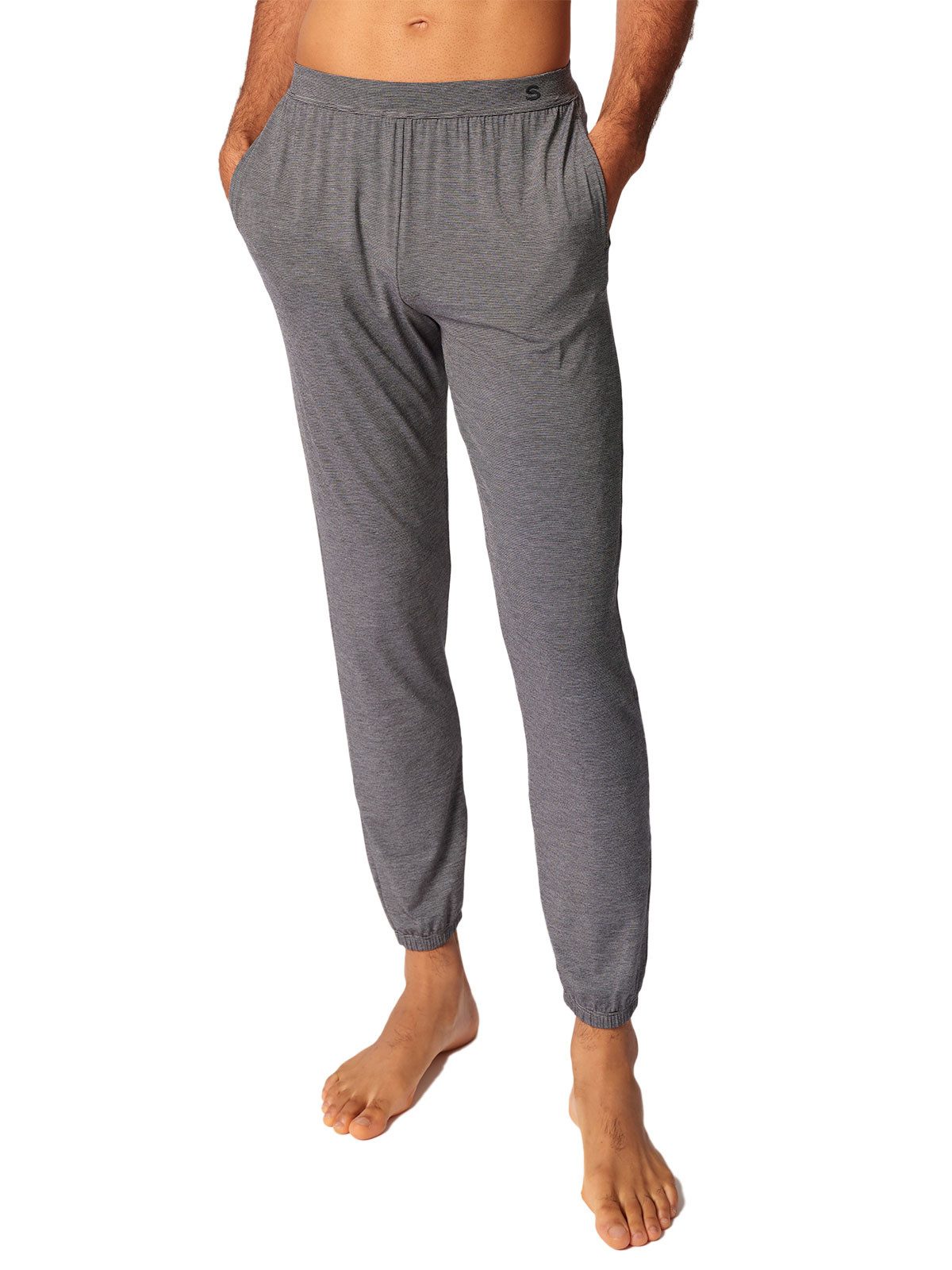 Skiny Loungehose Herren Hose lang Cooling Deluxe Night (Stück, 1-tlg) -