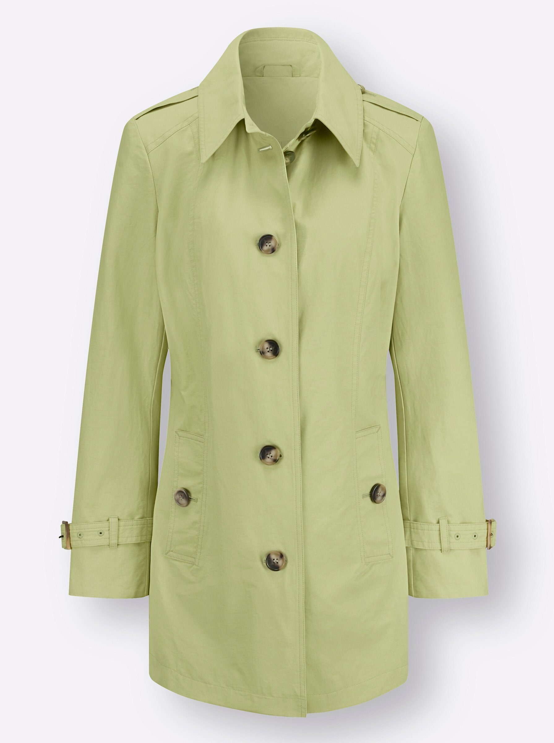 Allwetterjacke Trenchjacke Langarm