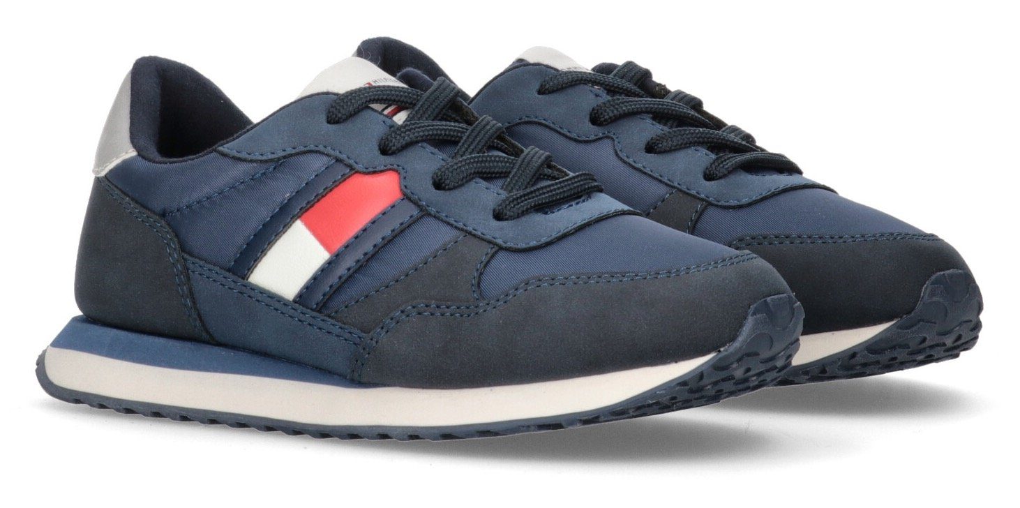 Tommy Hilfiger FLAG LOW CUT LACE-UP SNEAKER Sneaker mit Baumwolle gefüttert | Sneaker low