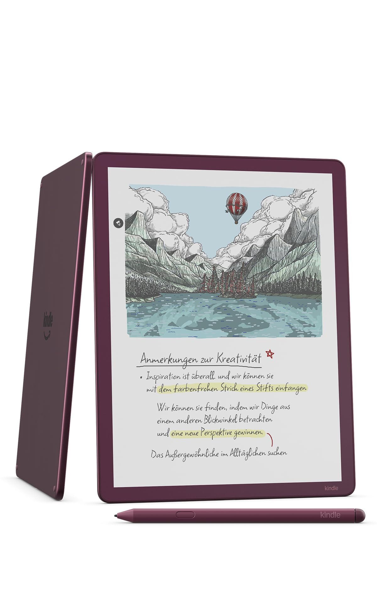 Amazon Kindle Scribe Colorsoft 2026 E-Book (11" Colorsoft E-Ink Display, 64GB, inklusive Premium-Stift)