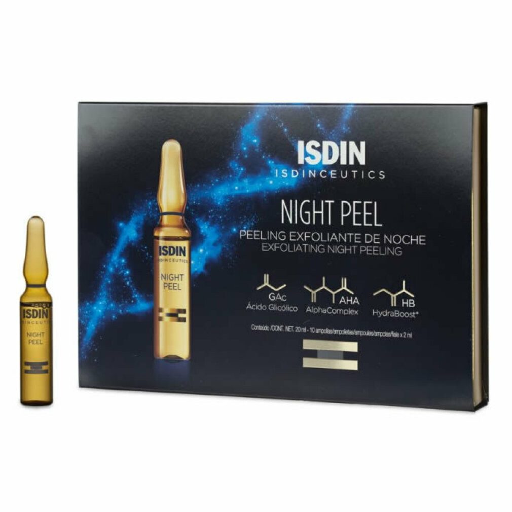 Isdin Уход за лицом ceutics Nacht Peel Exfoliating Nacht Peeling 30 Fläschchen X 2ml