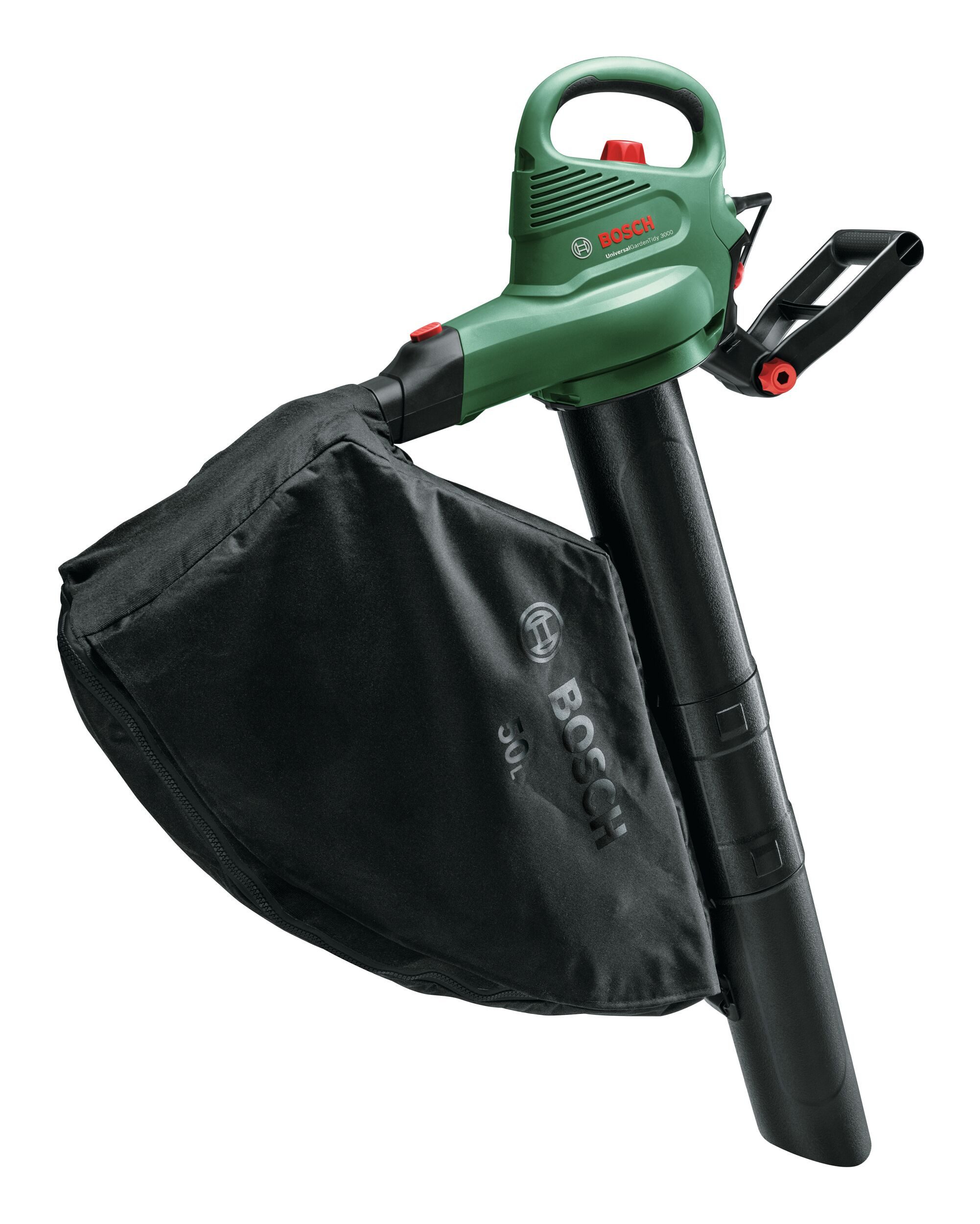 BOSCH Elektro-Laubsauger UniversalGardenTidy 3000, Gartensauger - in Tasche