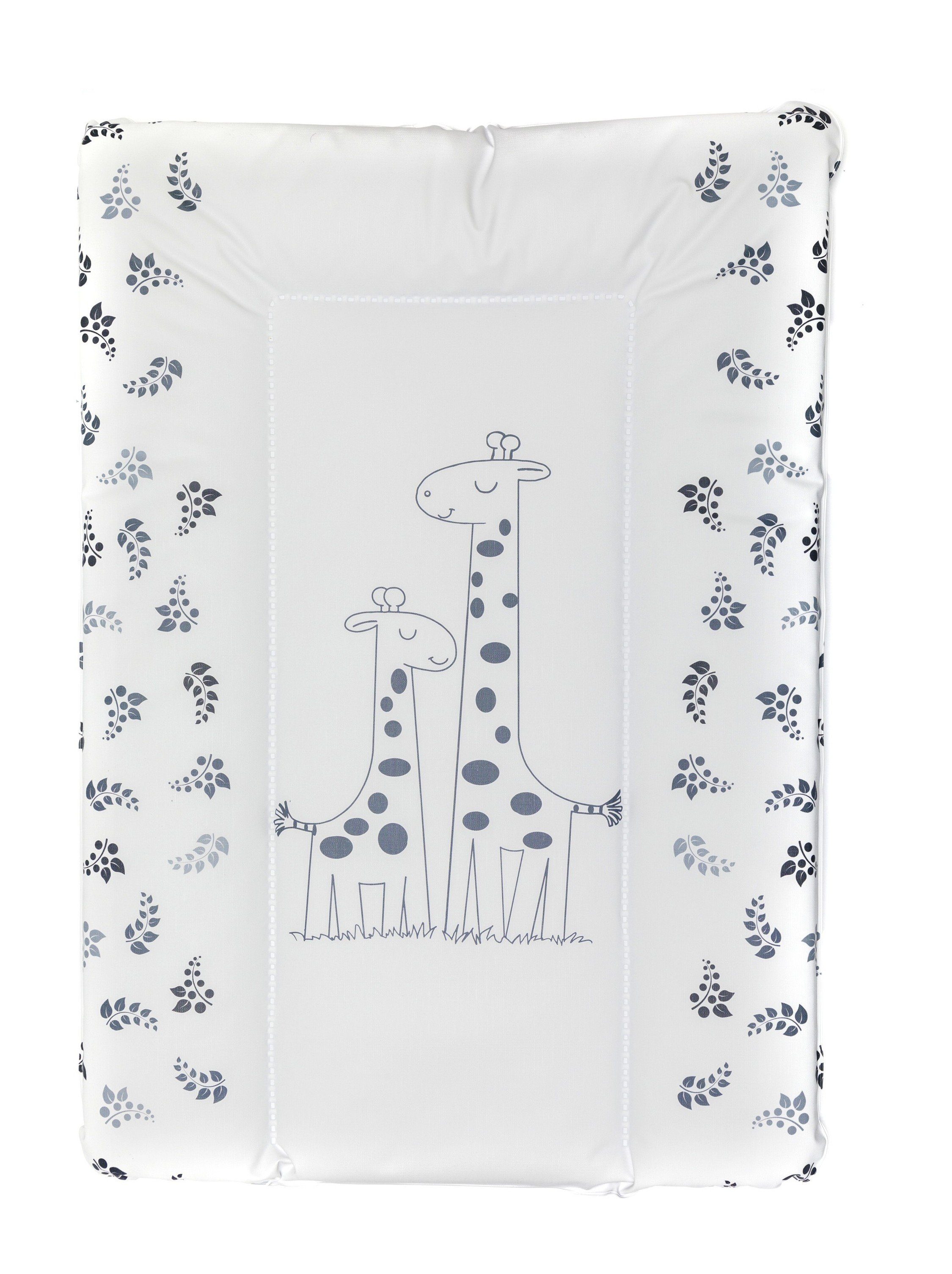 Wickelauflage Softy cm Wickelauflage Schmale 50x70 Weiß Fillikid Grau Giraffe