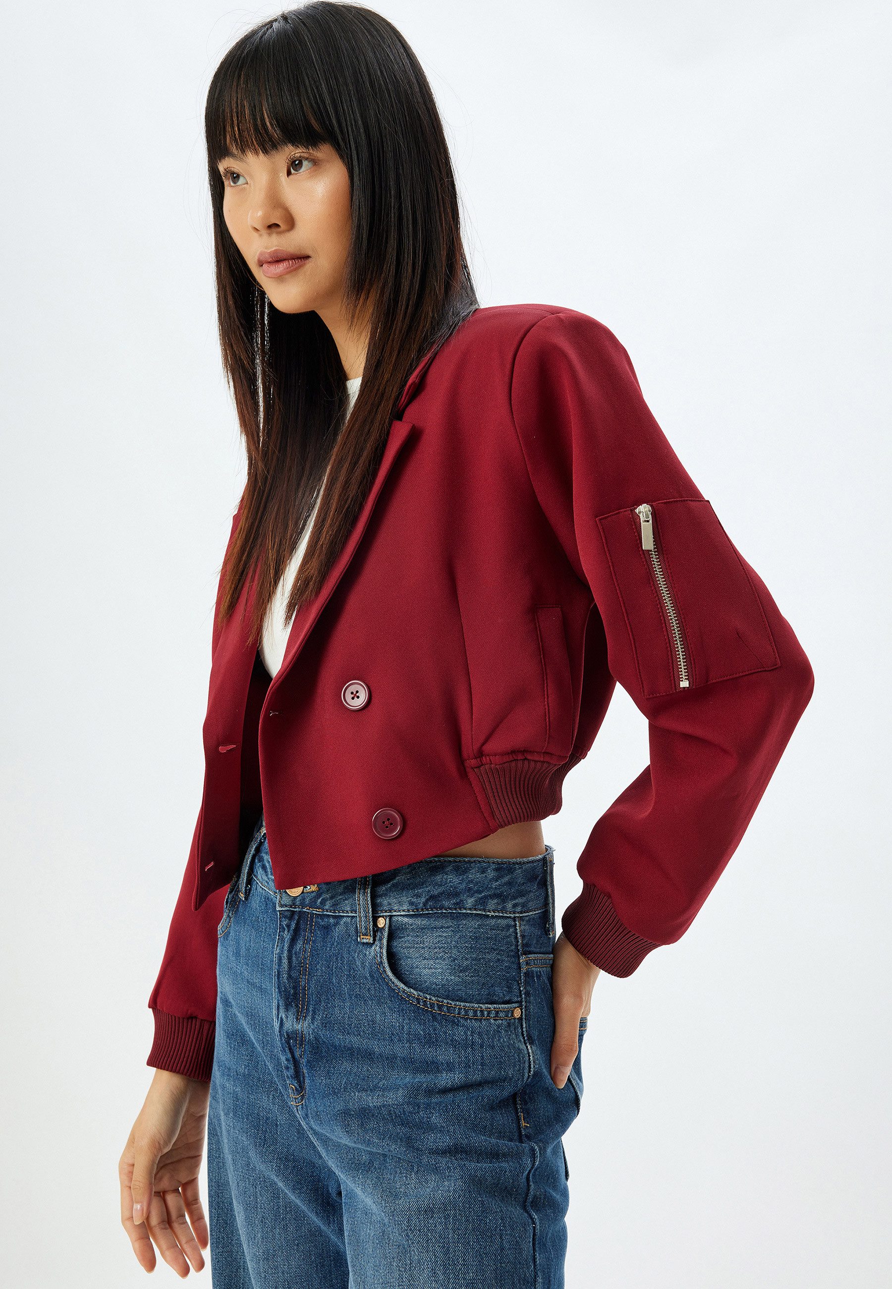 Kurzjacke Regular Umschlag