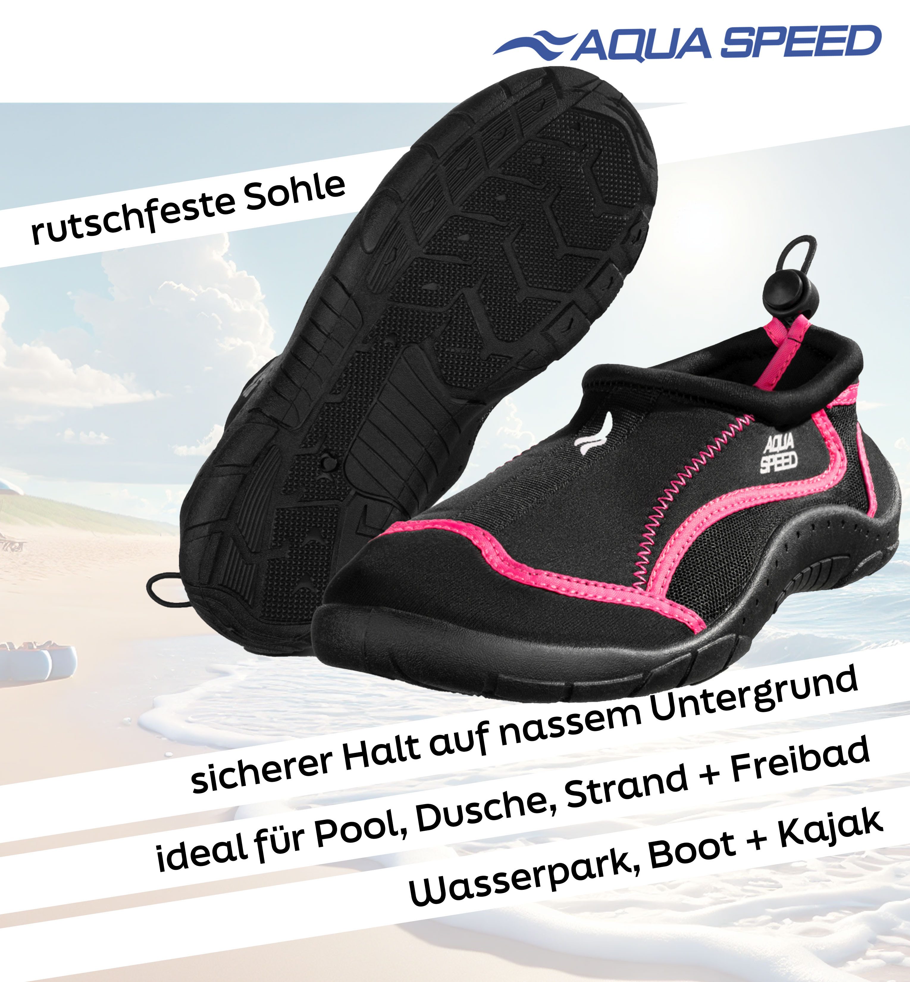 Aqua Speed Rutschfeste Sommerschuhe Damen Gr. 39 – Komfort & Funktion verei günstig online kaufen